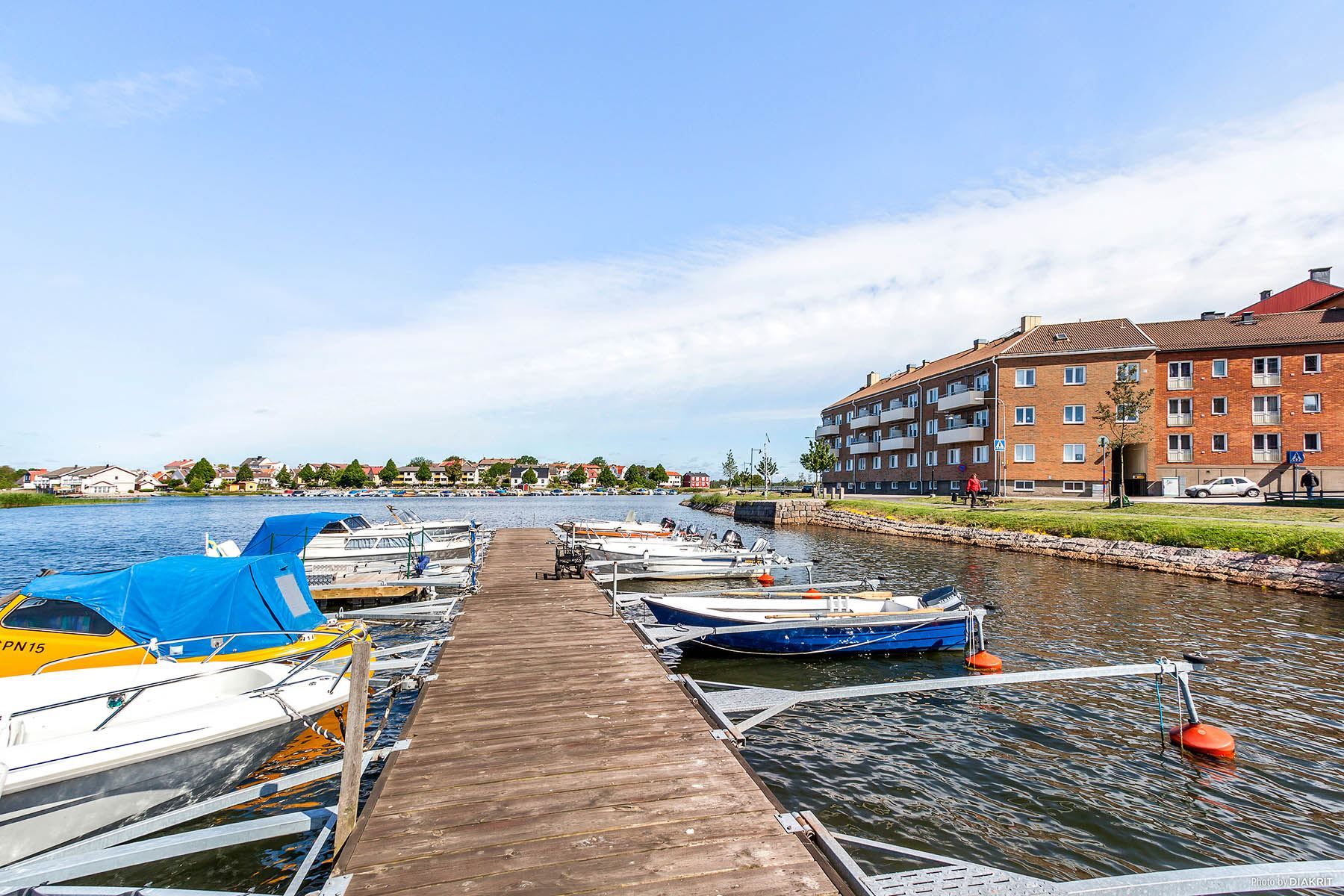 Bryggor i området