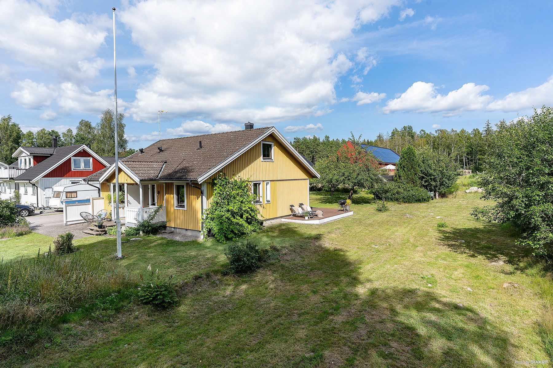 Trevlig familjevilla belägen på lugn återvändsgränd
