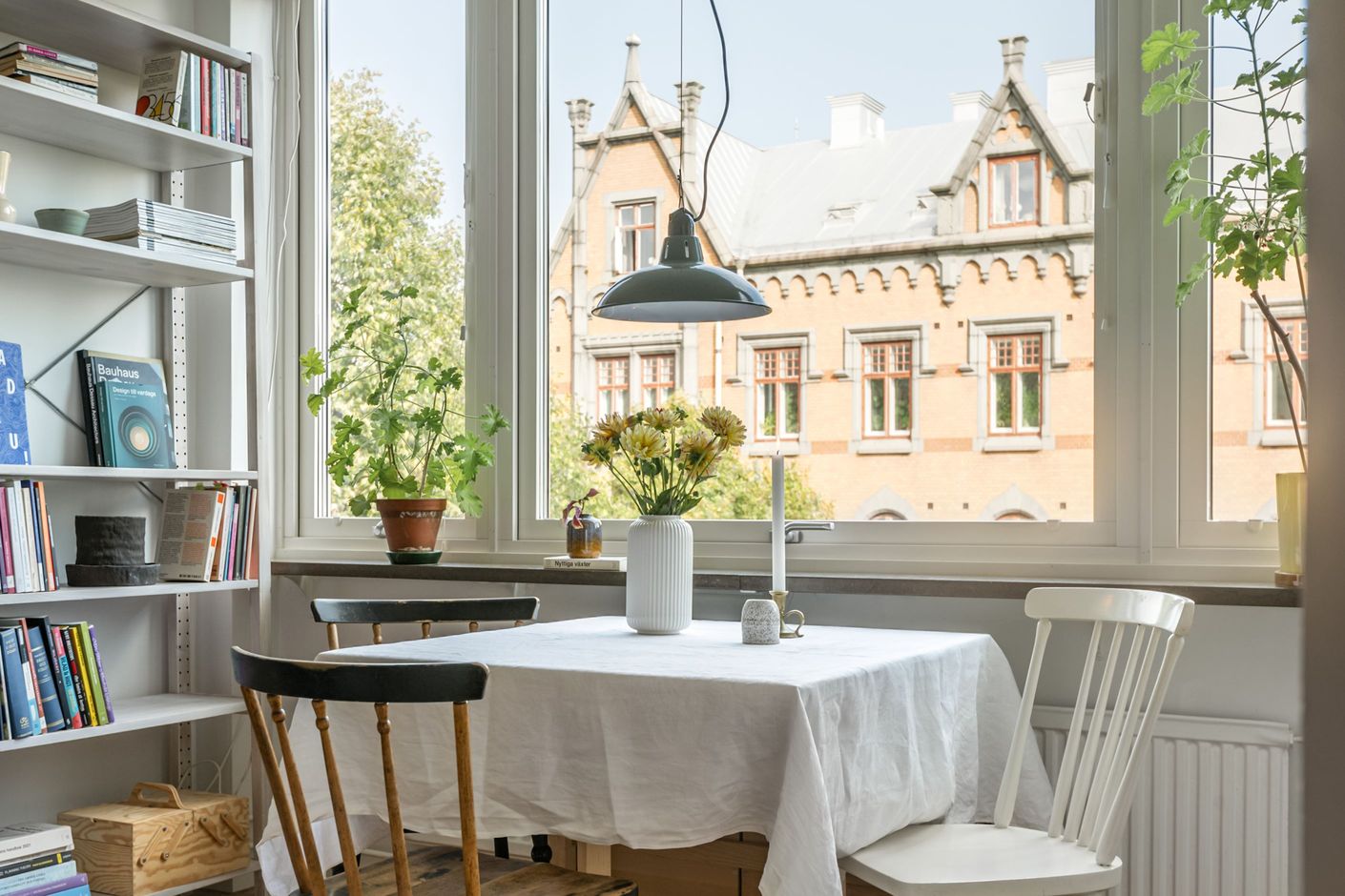 Plats för matbord