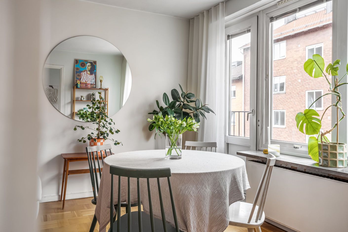 Plats för middagsbord