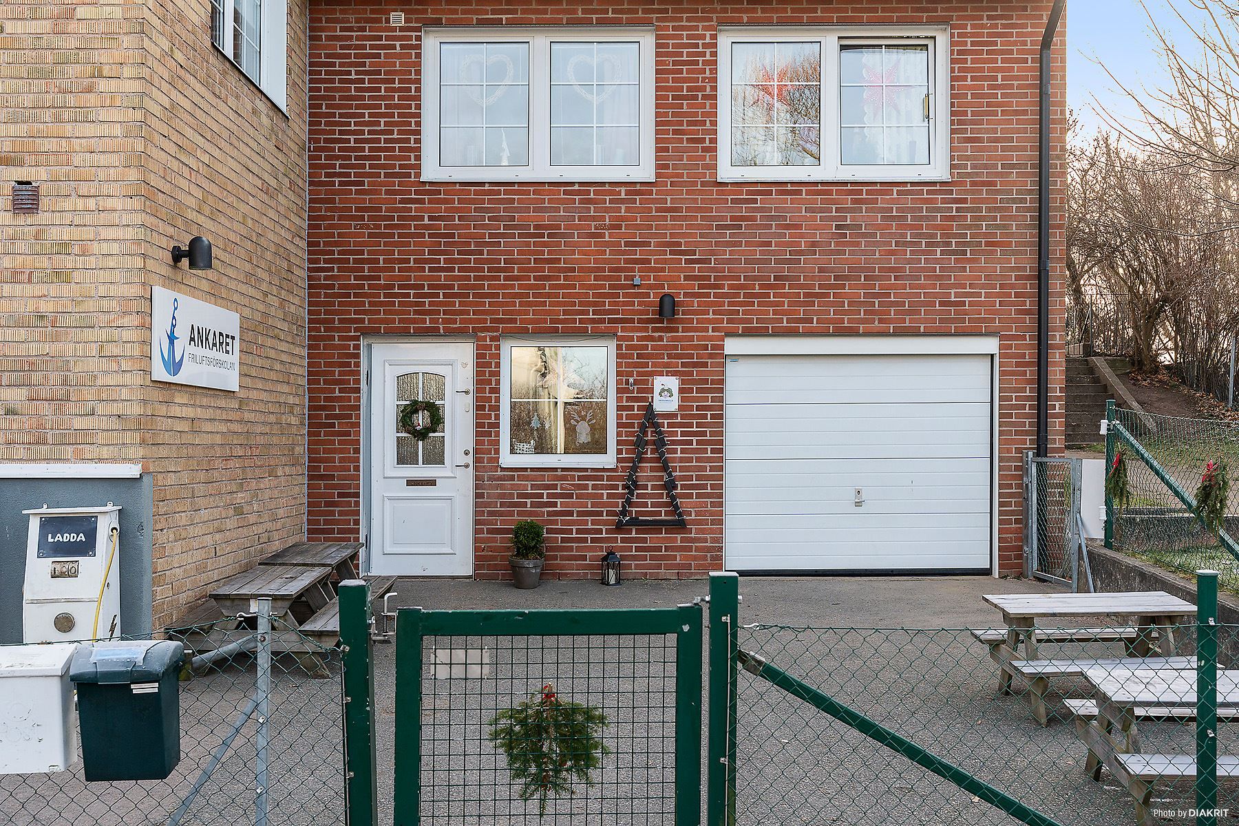 Förskolan och garage