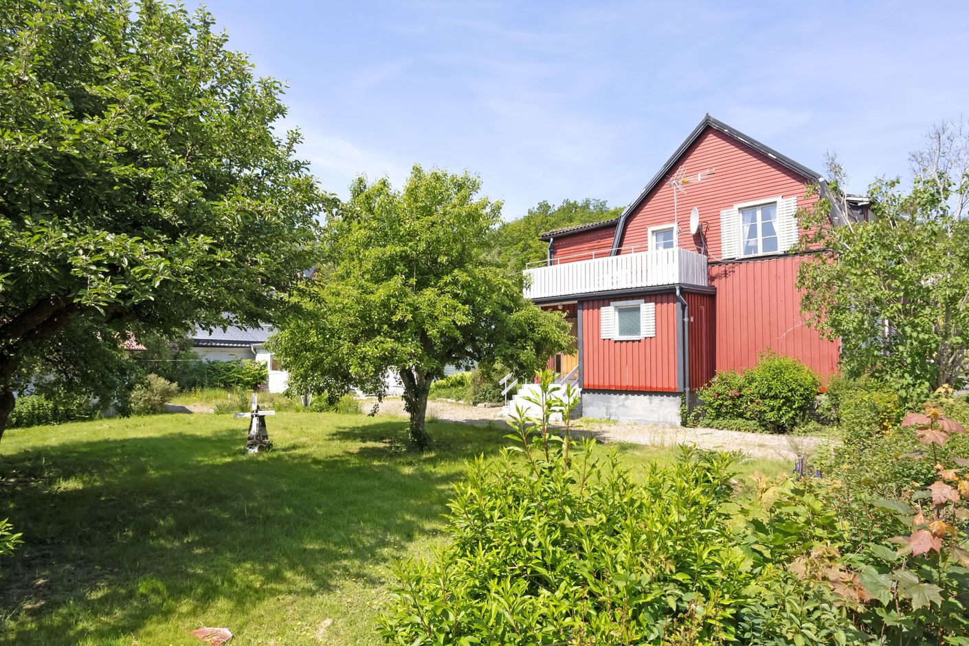 Fasad Röda huset