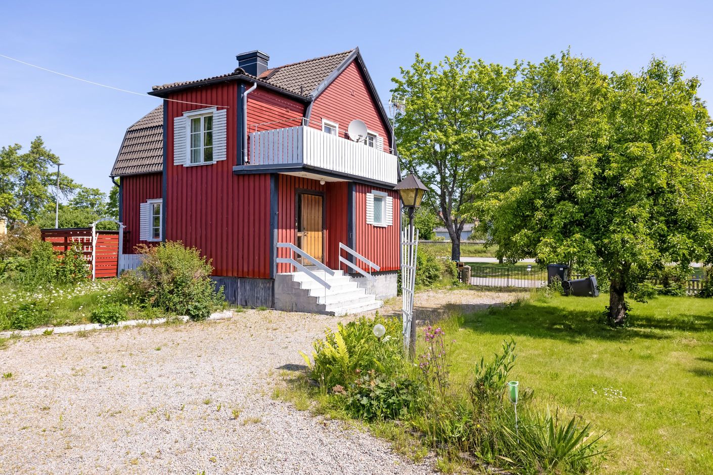 Fasad Röda huset
