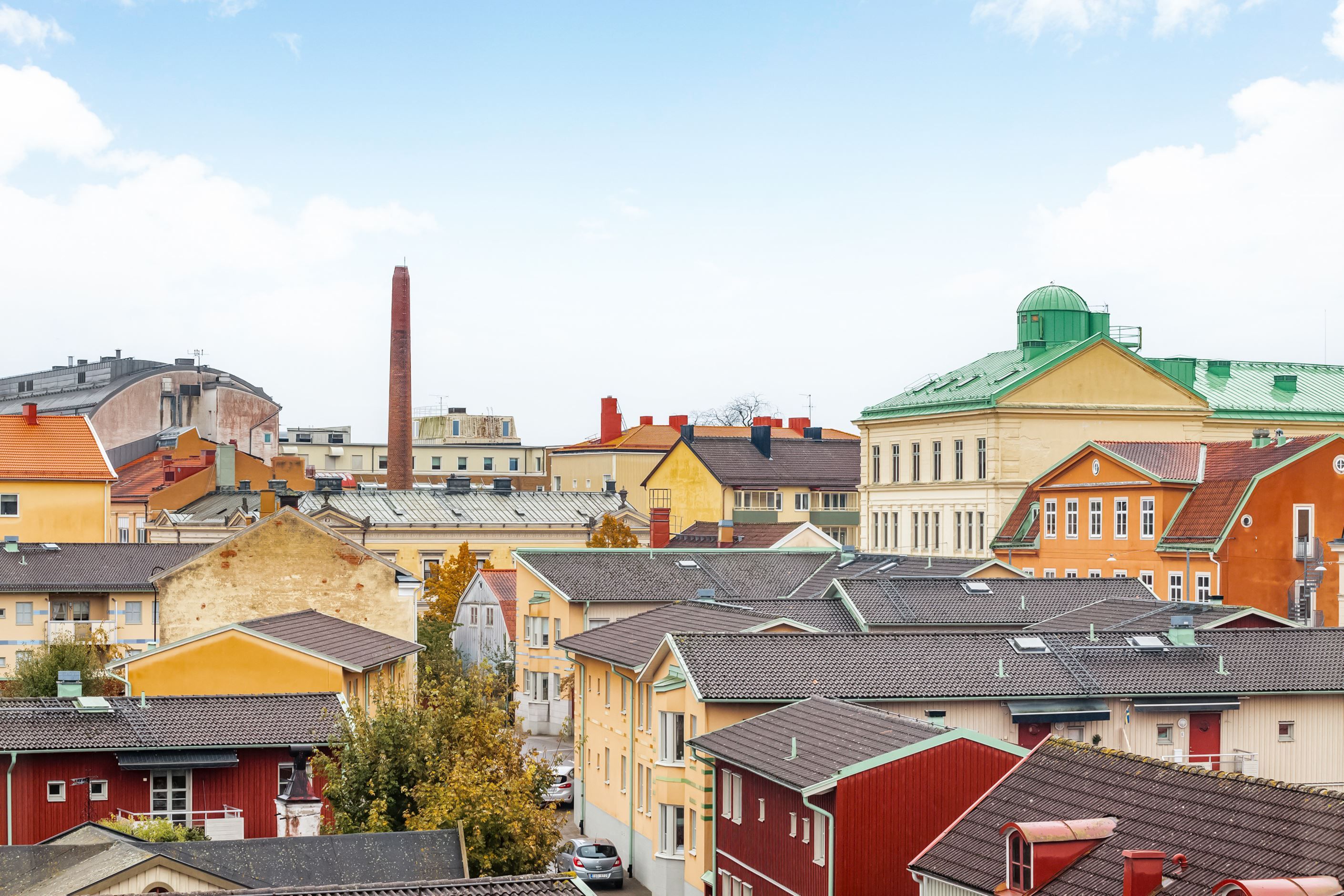 Utsikt över takåsarna