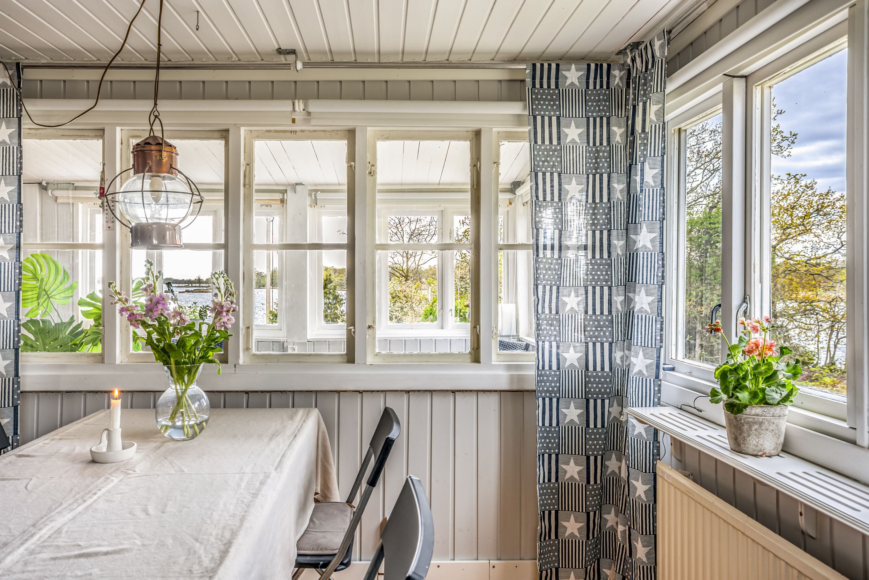 Utsikt från matplatsen