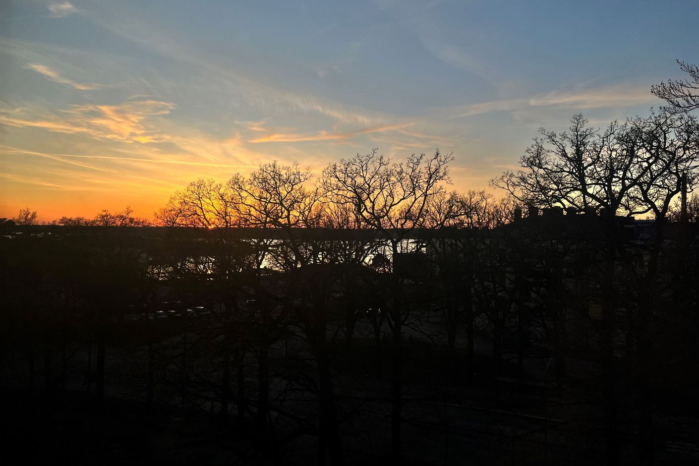 Säljarens bild, utsikt mot havet och BTH.