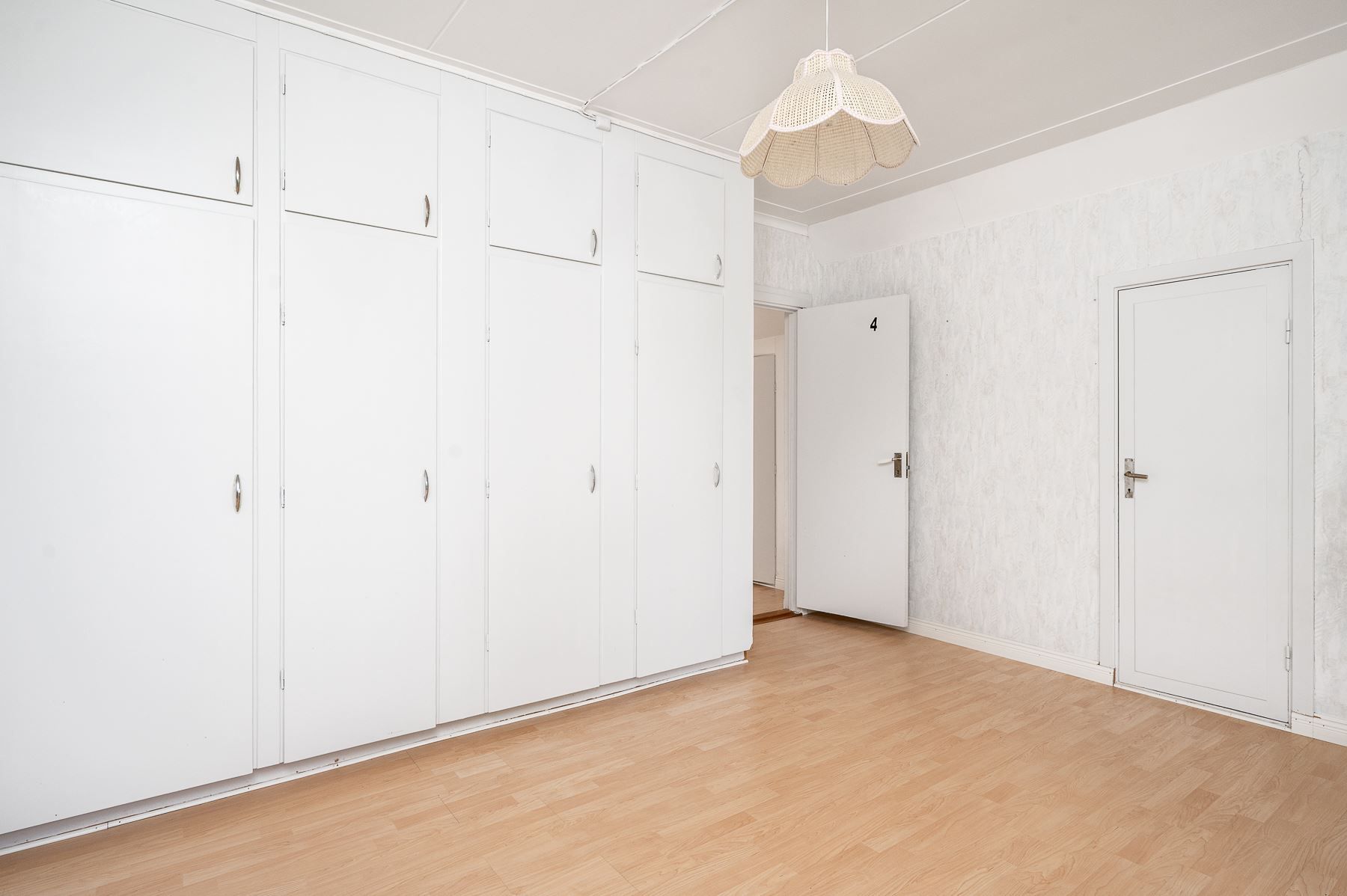 Sovrum röda huset