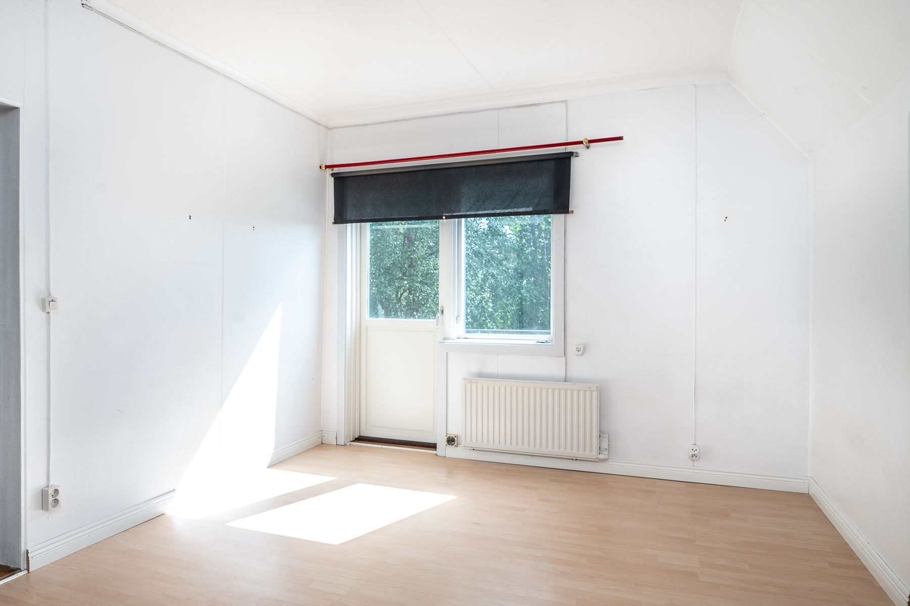 Sovrum röda huset