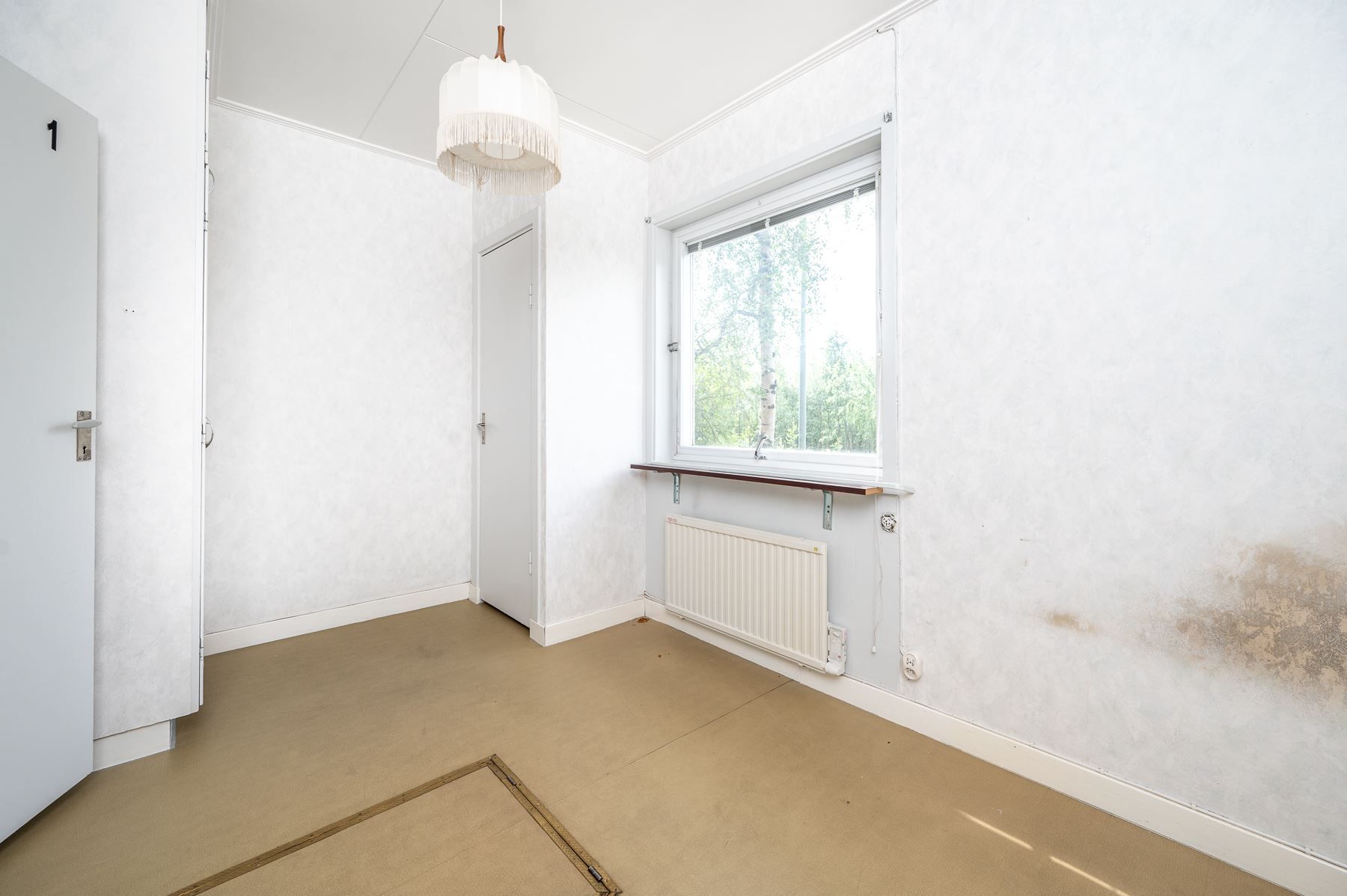 Sovrum röda huset