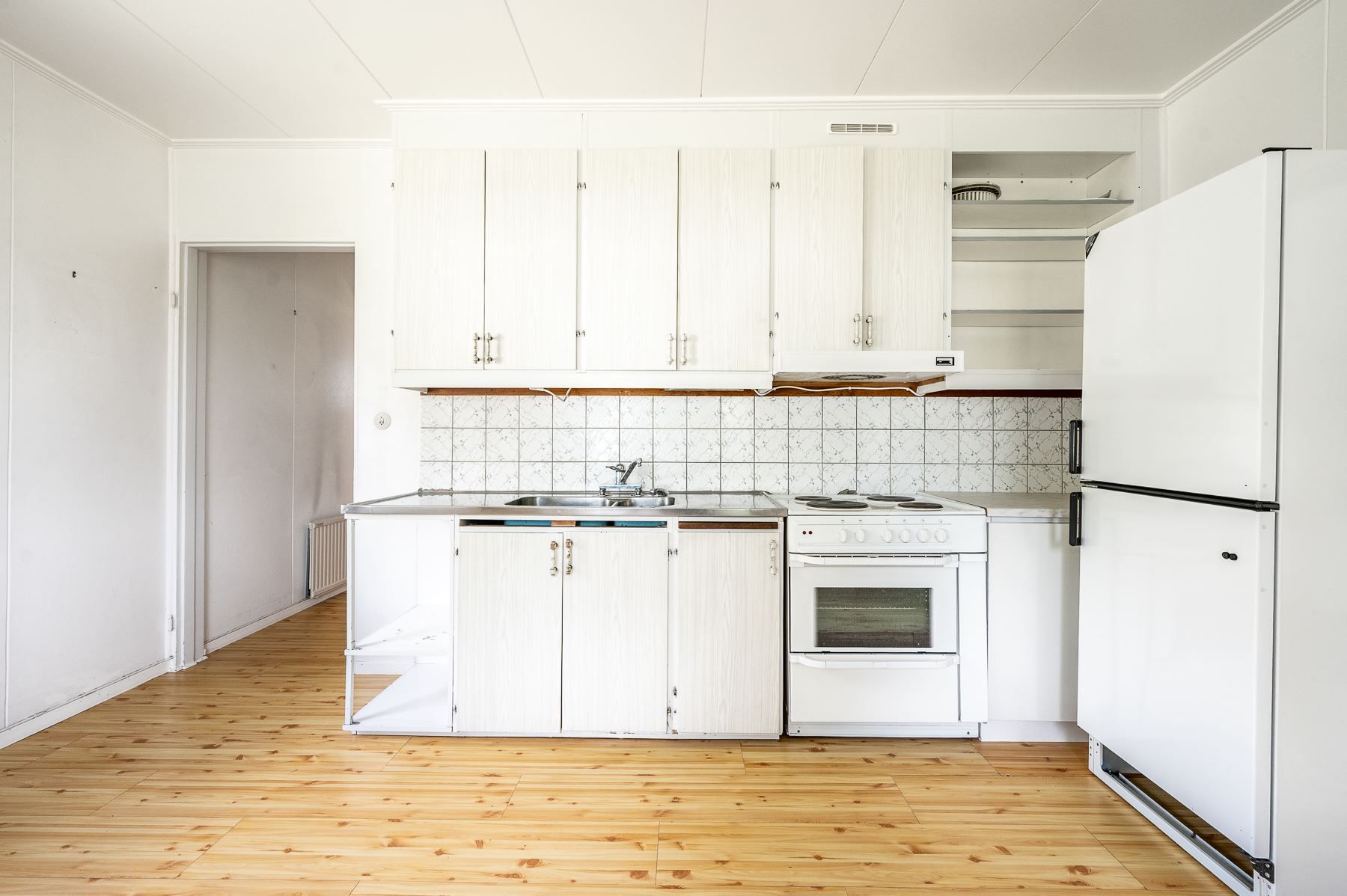 Kök röda huset