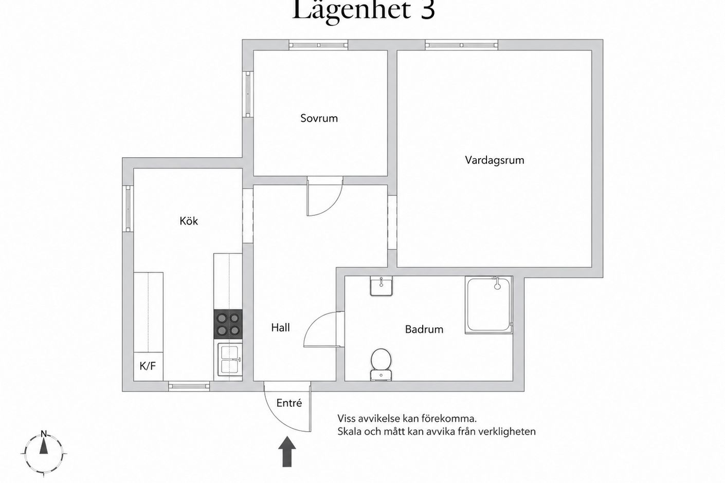 Lägenhet 3 ( annex )
