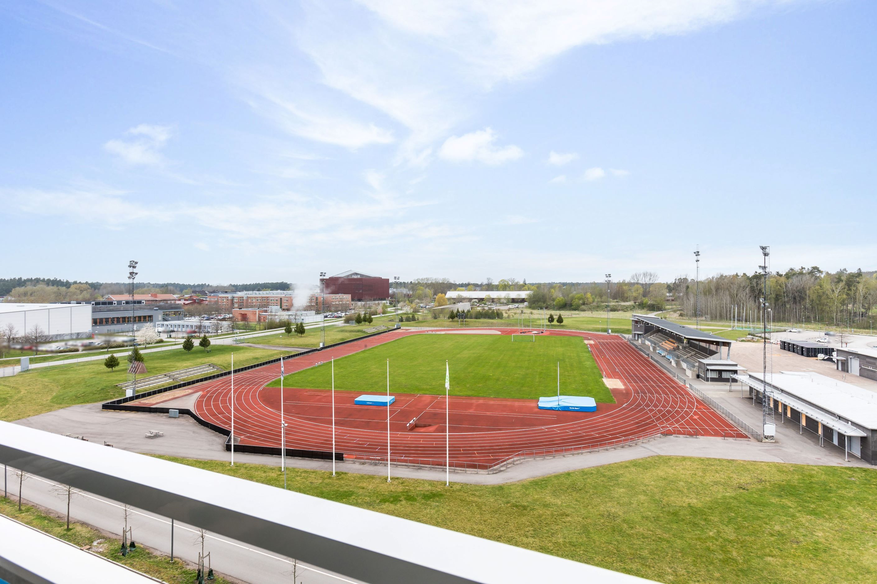 Utsikt från balkong