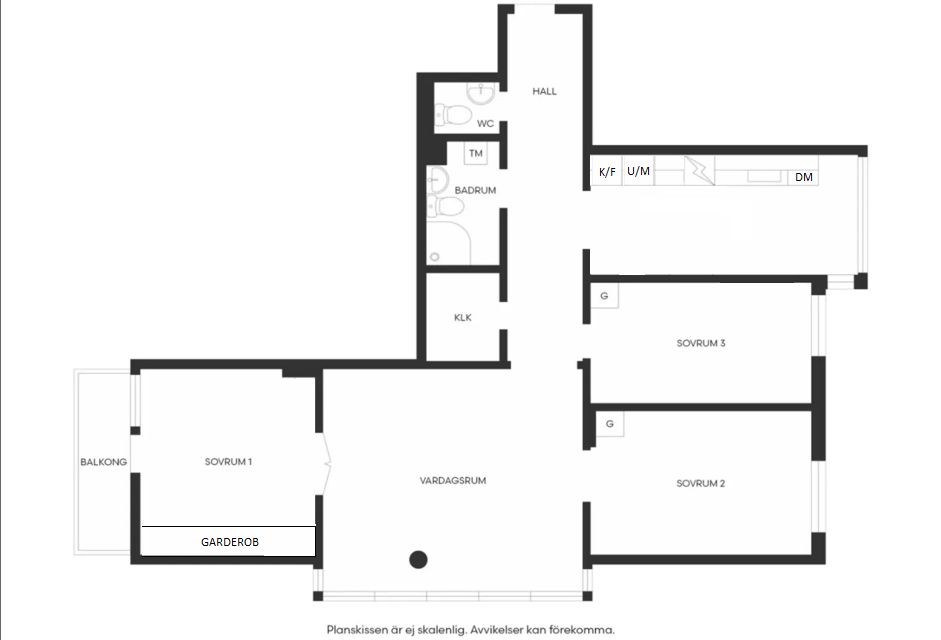 Alternativ planlösning