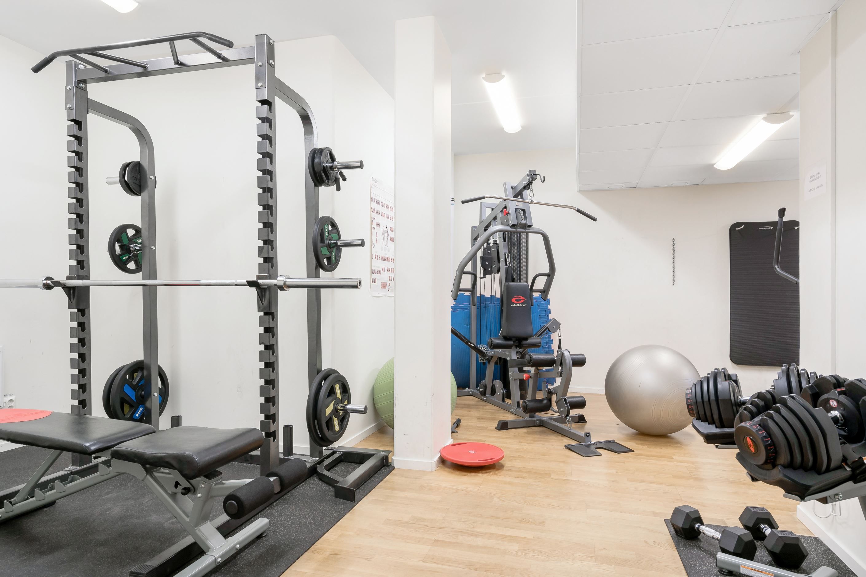 Föreningsgemensamt gym