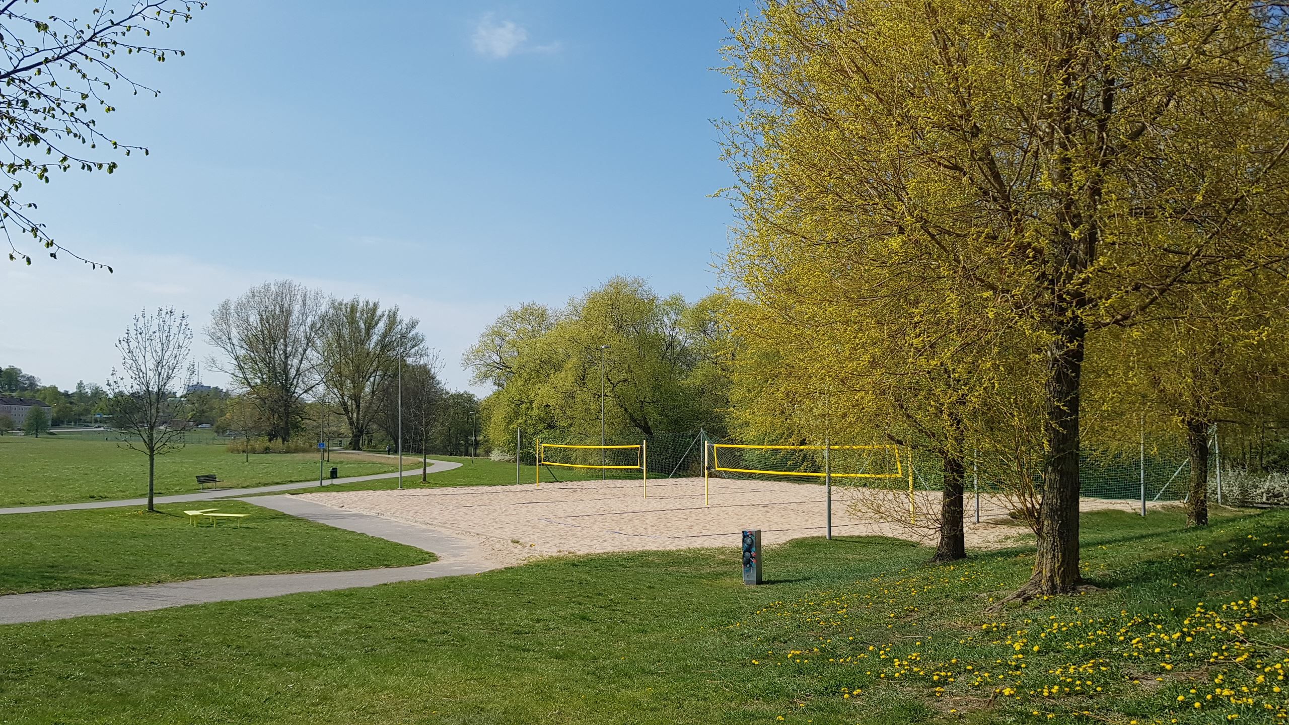 Badet nedanför Johannelund