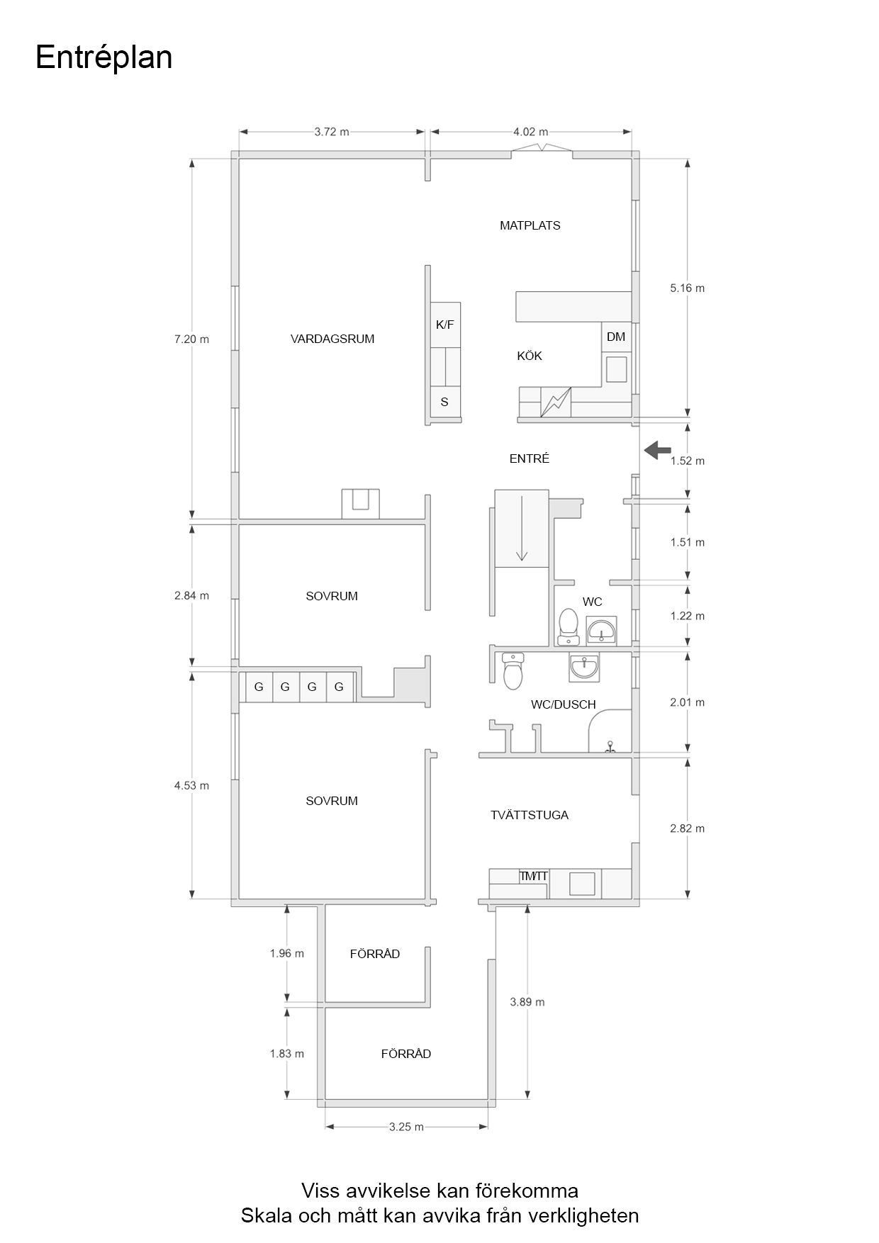 Alternativ planlösning plan 2