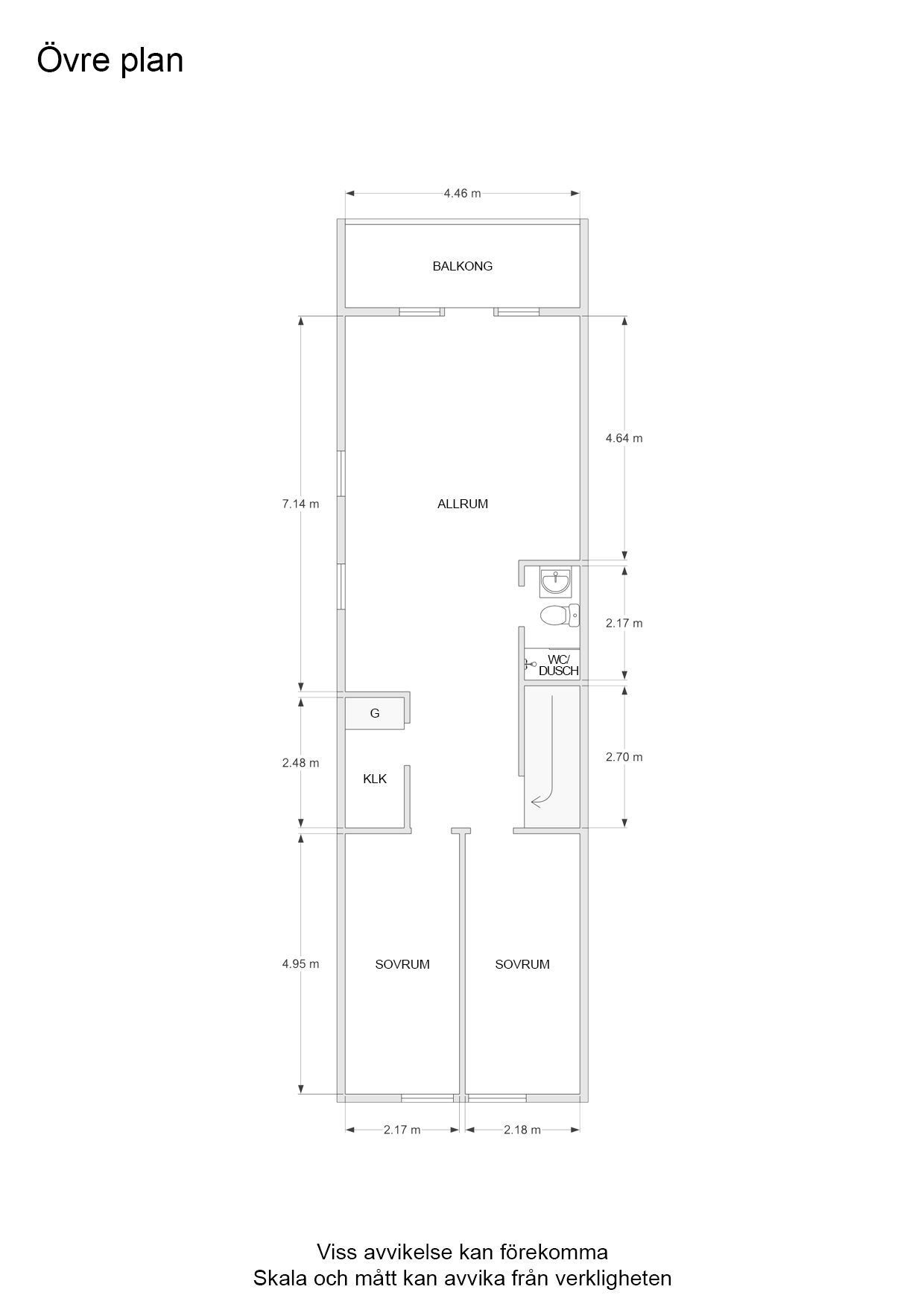 Alternativ planlösning plan 2