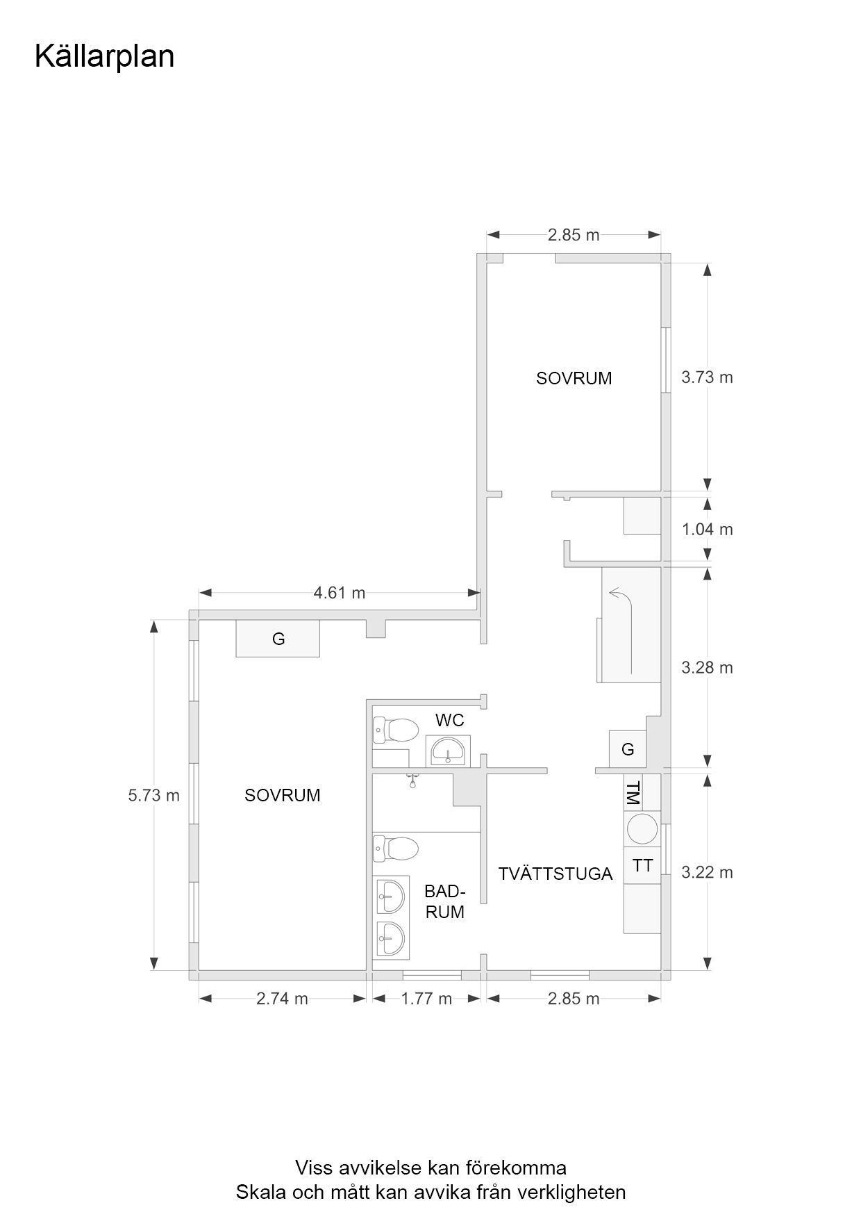 Alternativ planlösning plan 2