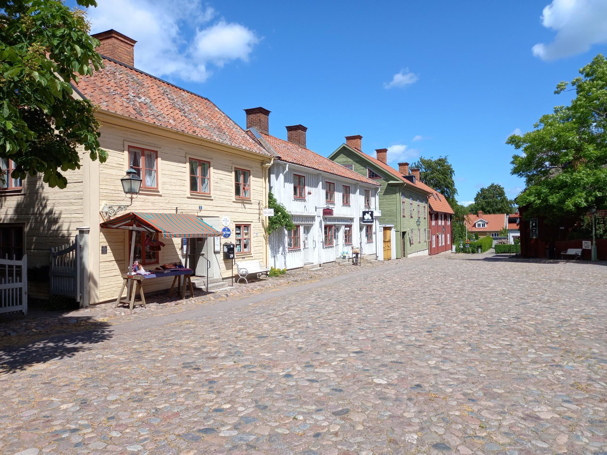 Gamla Linköping ett stenkast bort