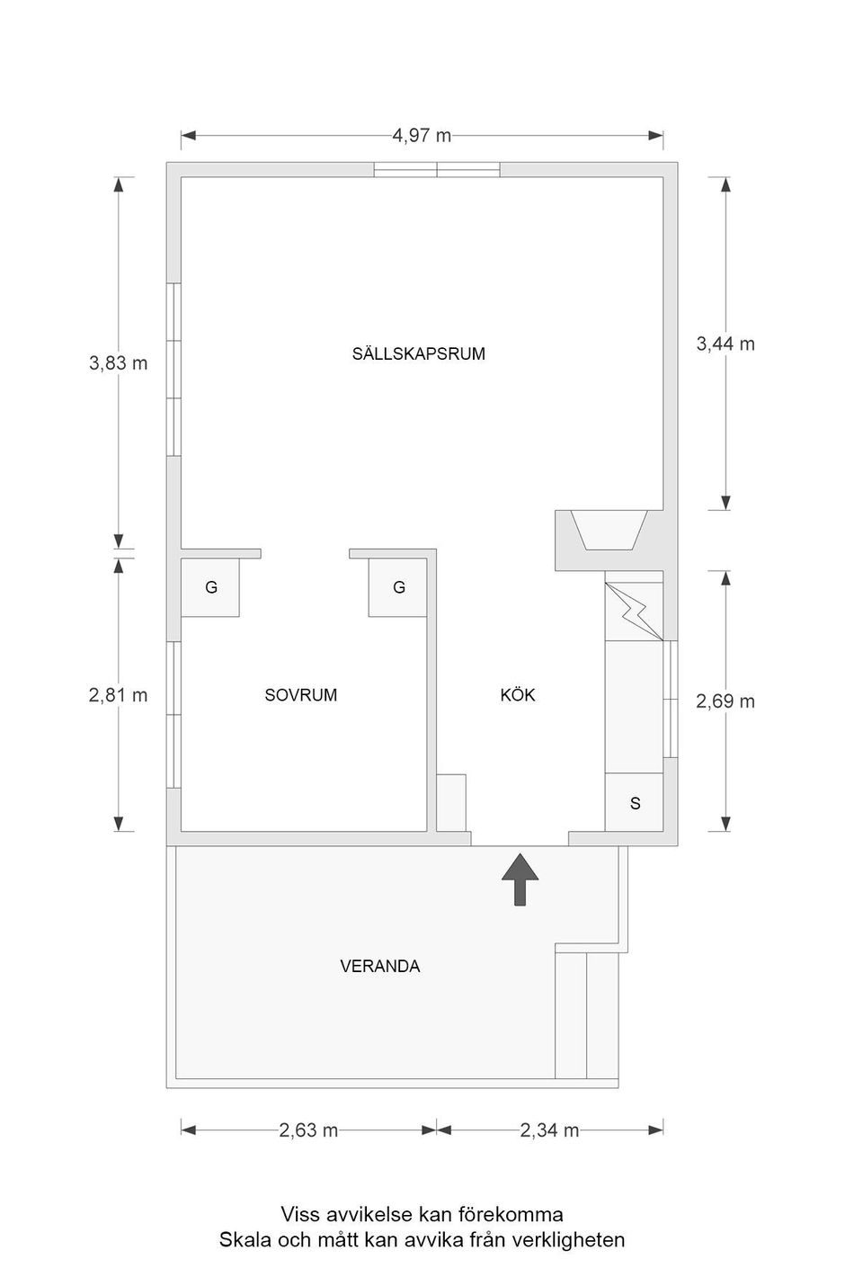 Alternativ planlösning plan 2