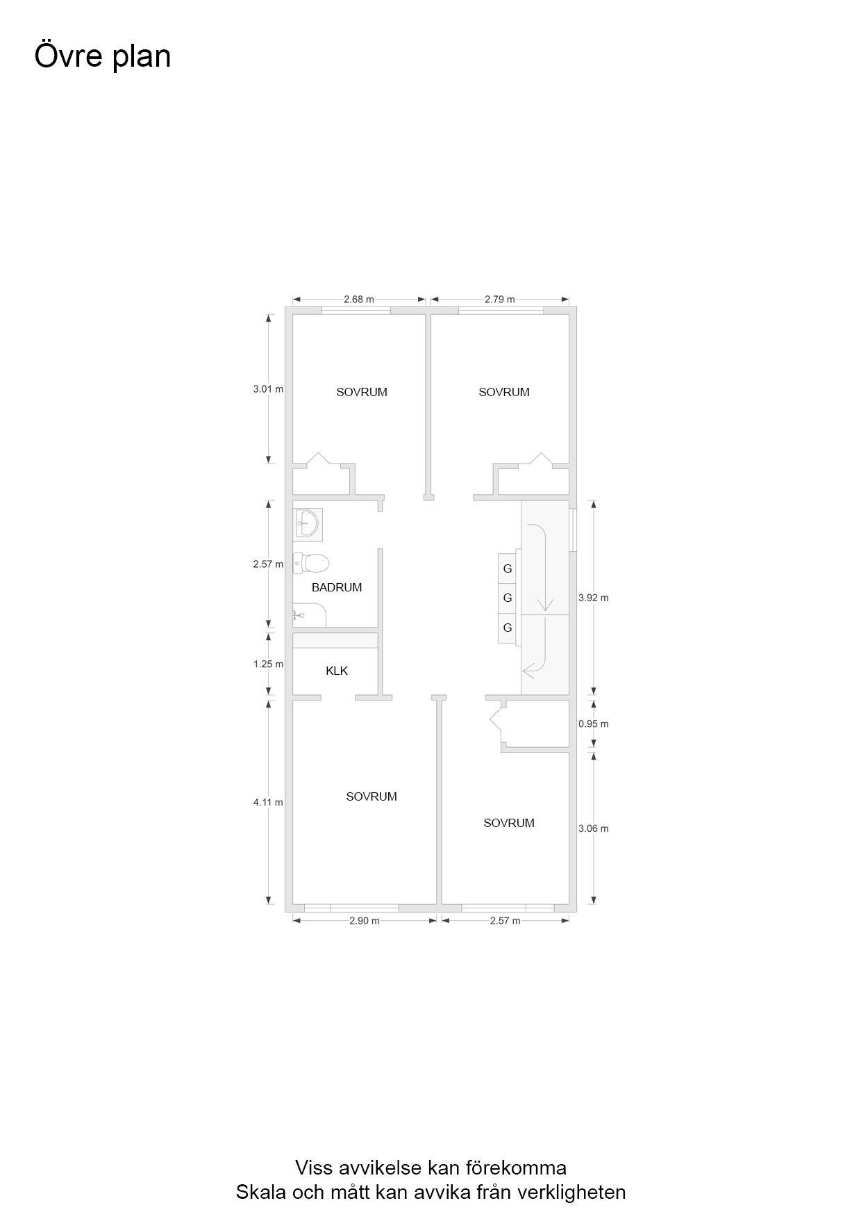 Alternativ planlösning plan 2