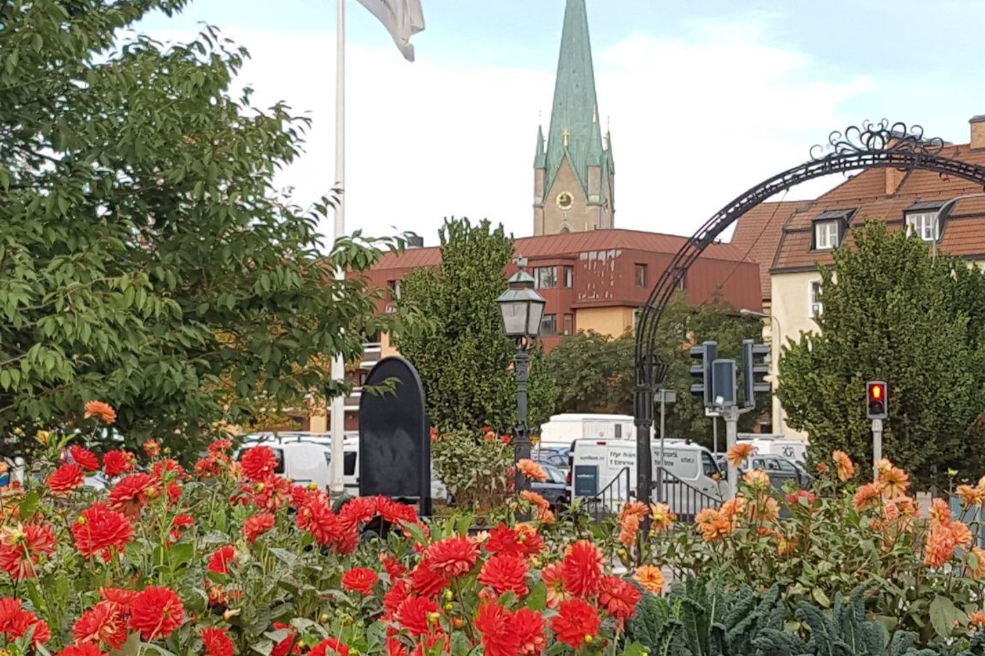 Trädgårdsgatan från Trädgårdsföreningen