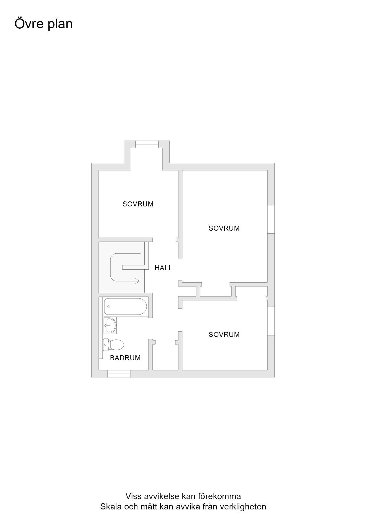 Alternativ planlösning plan 2