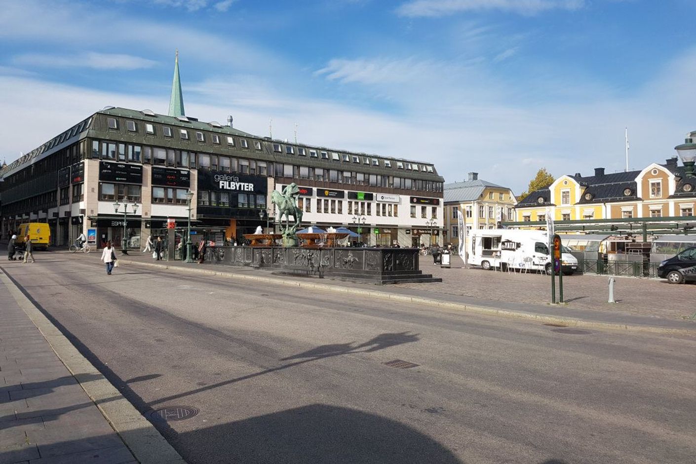 Stora torget runt hörnet