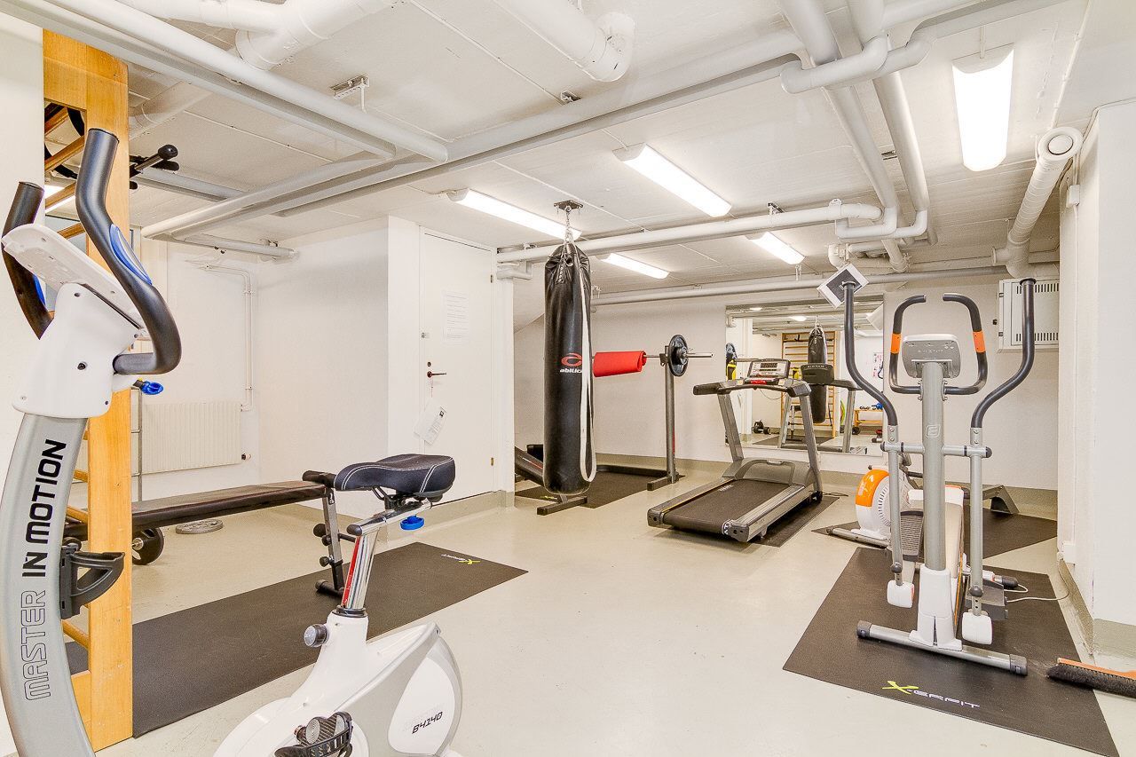 Träningslokal i Brf Fortet föreningen