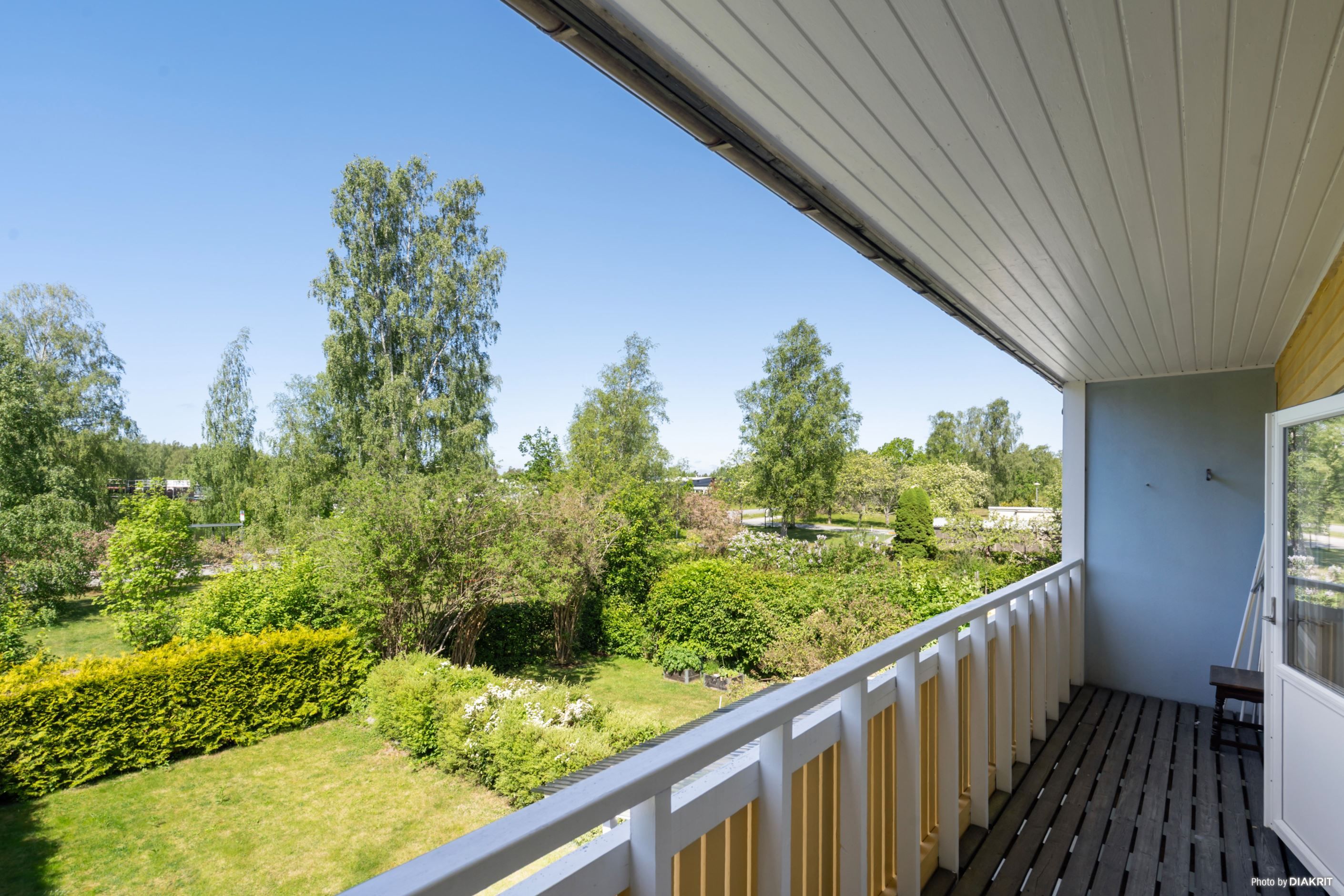 Vy från balkongen