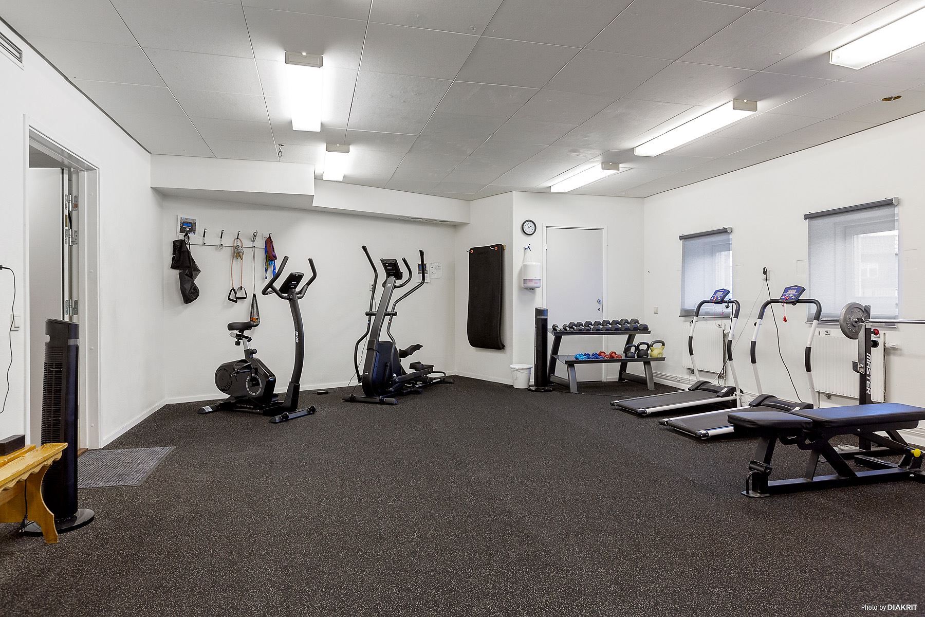 Gym i föreningens lokaler