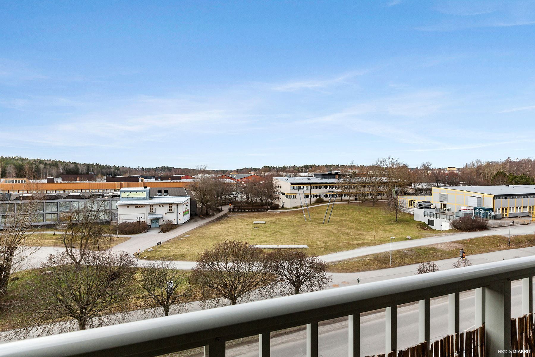 Vy från balkongen