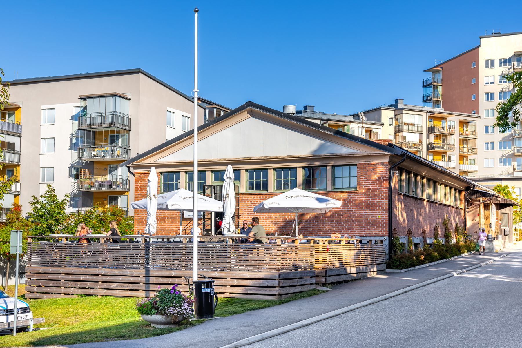 Bolinder krog i Bolinder strand