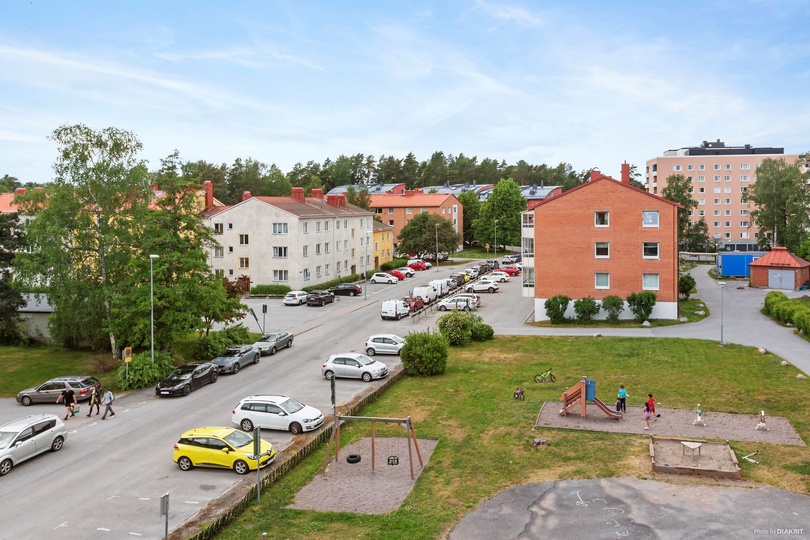 Vy från balkongen