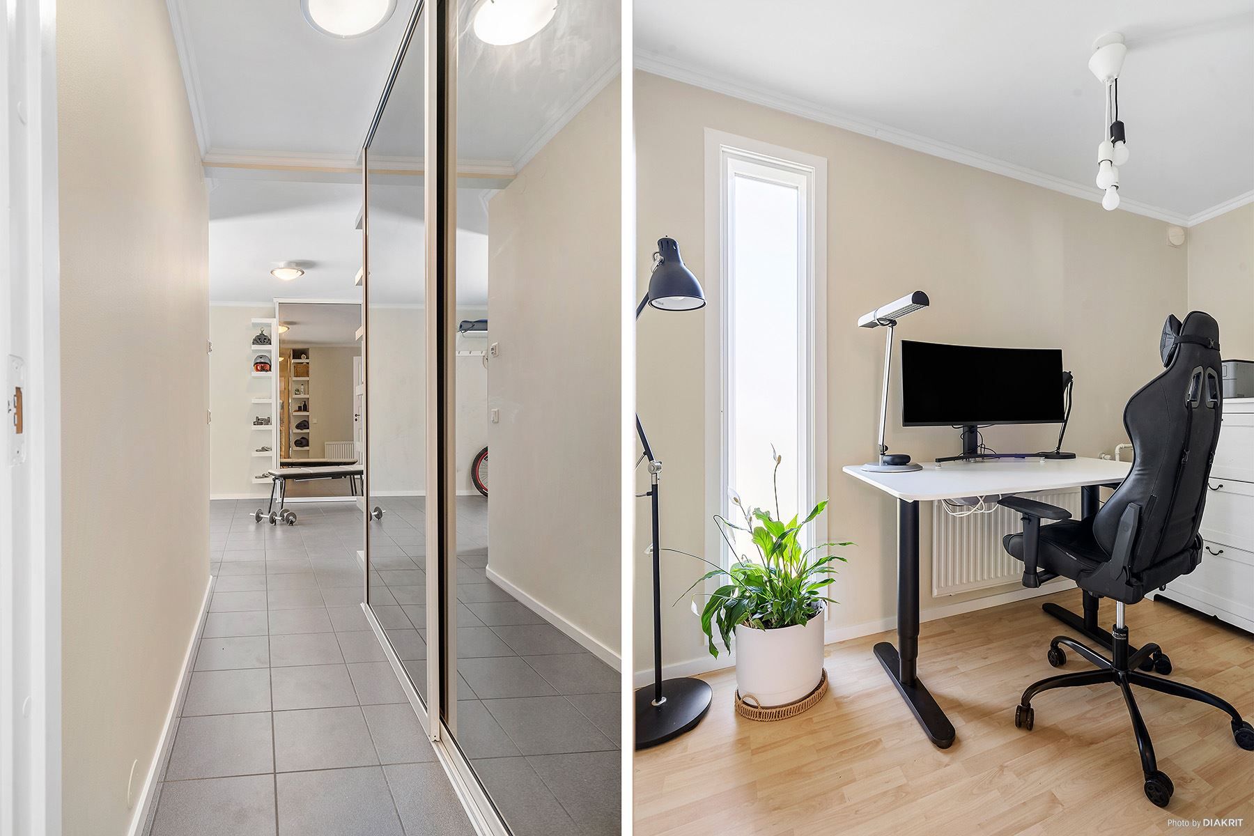 Hall / arbetsrum