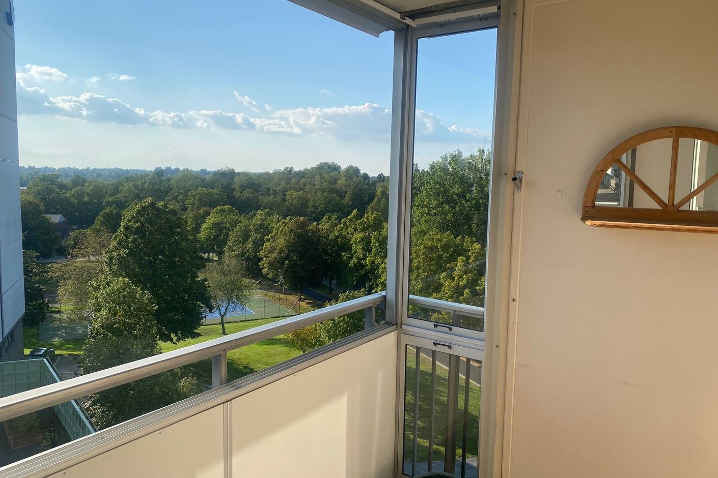 Balkong i västerläge