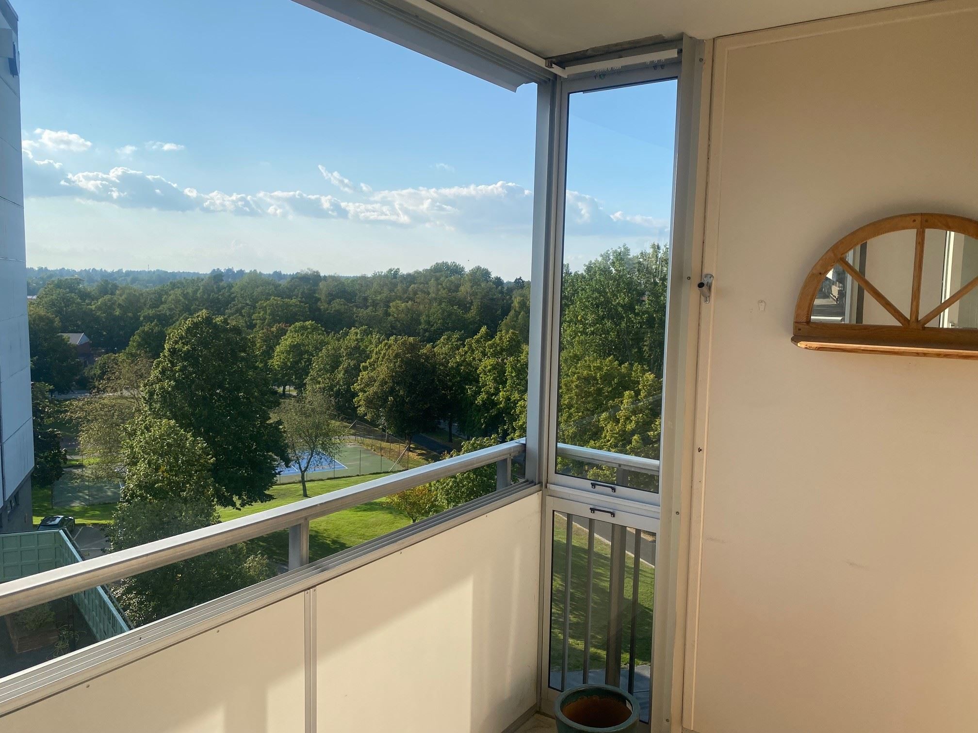 Balkong i västerläge