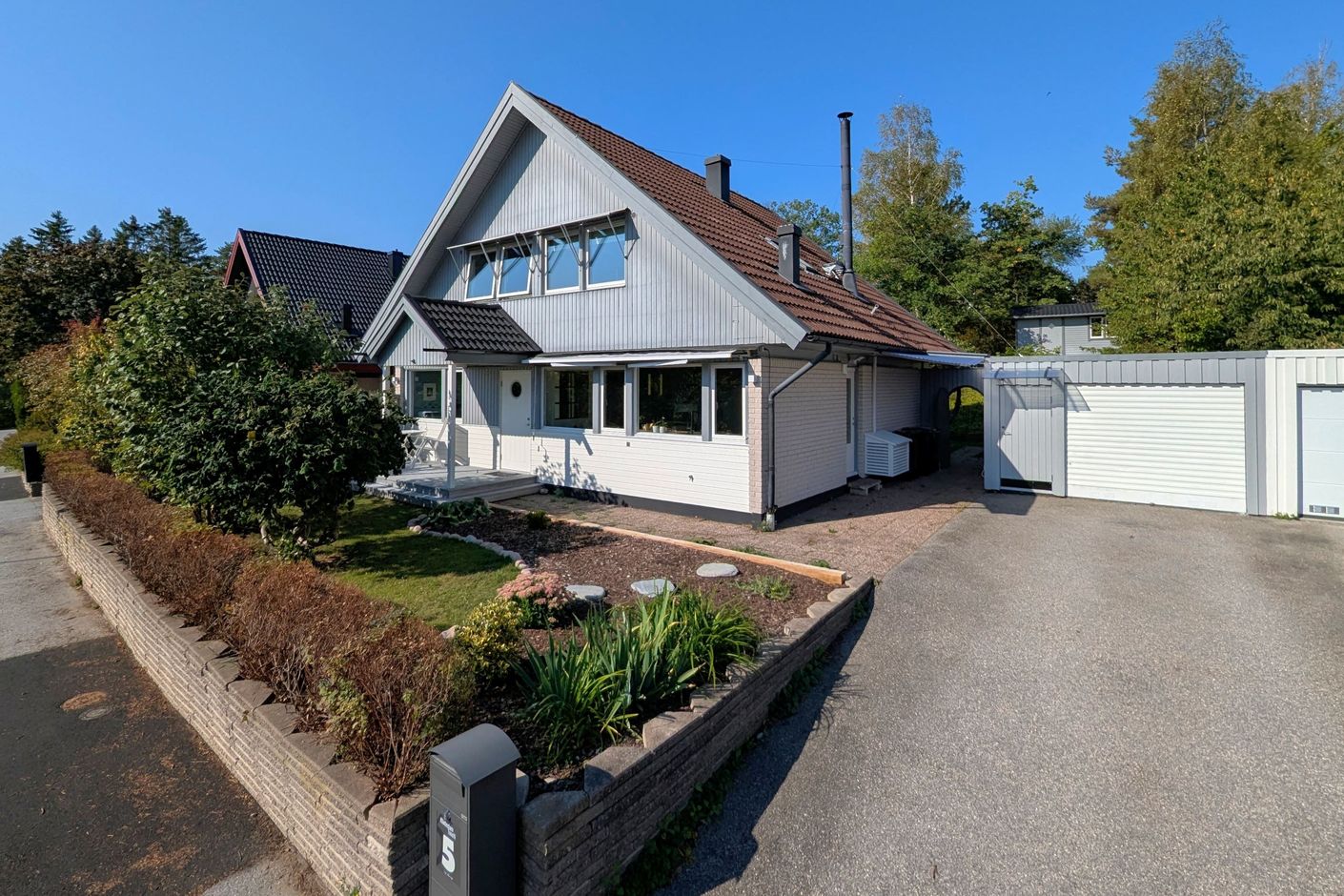 Fasadbild från entrésidan