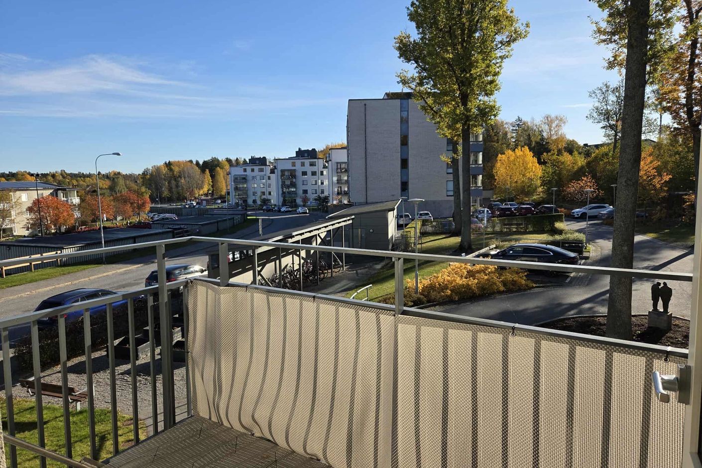 Vy från balkongen