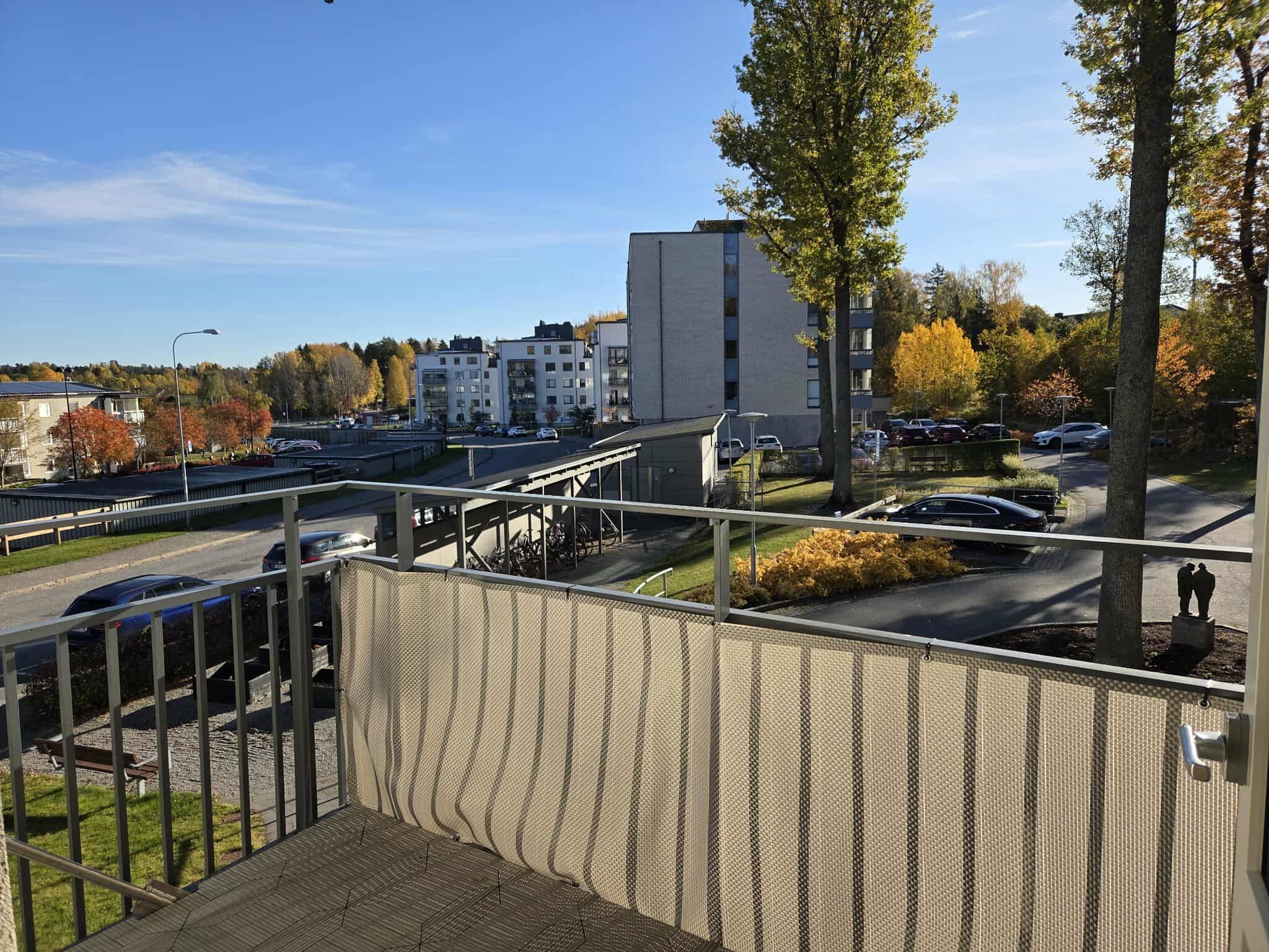 Vy från balkongen