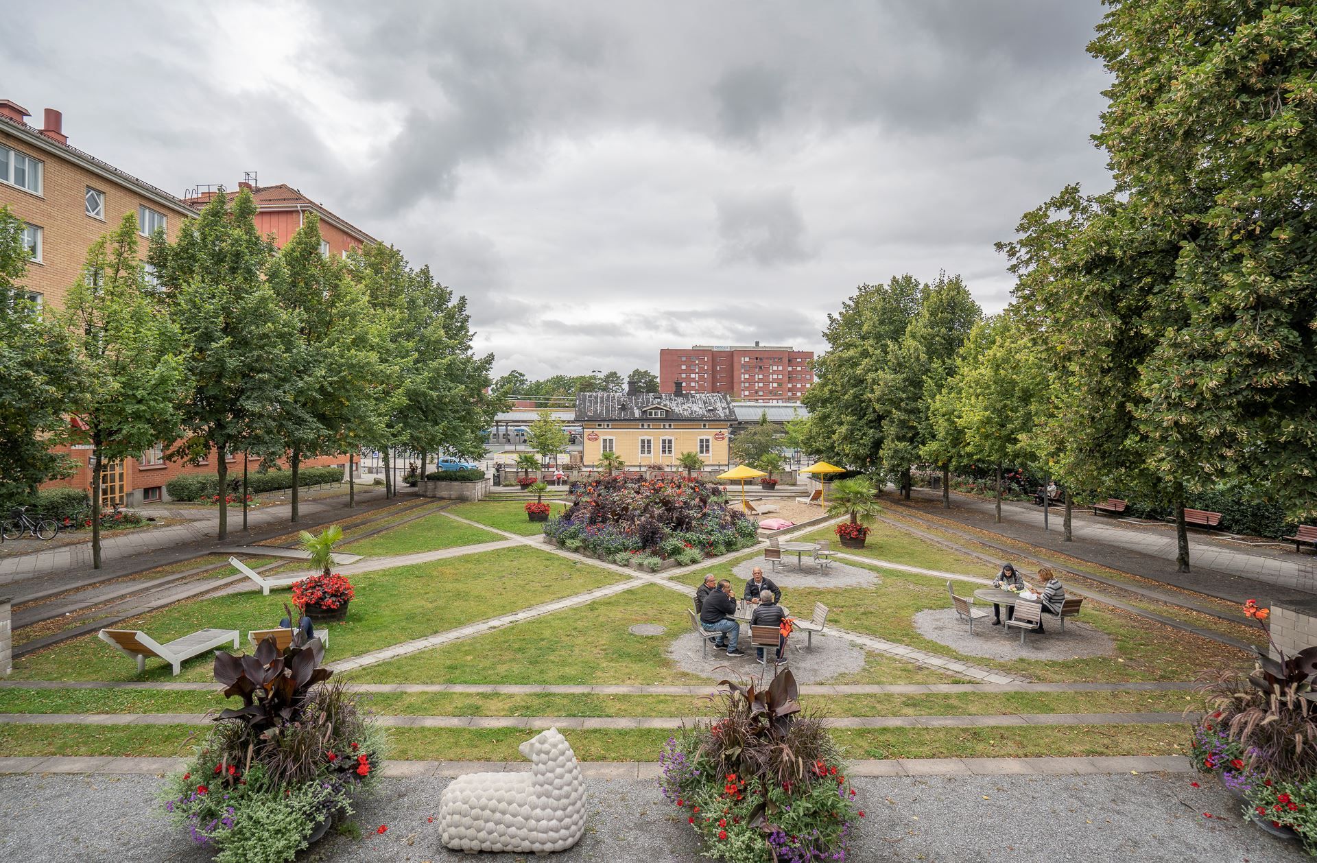 En av parkerna i Jakobsberg