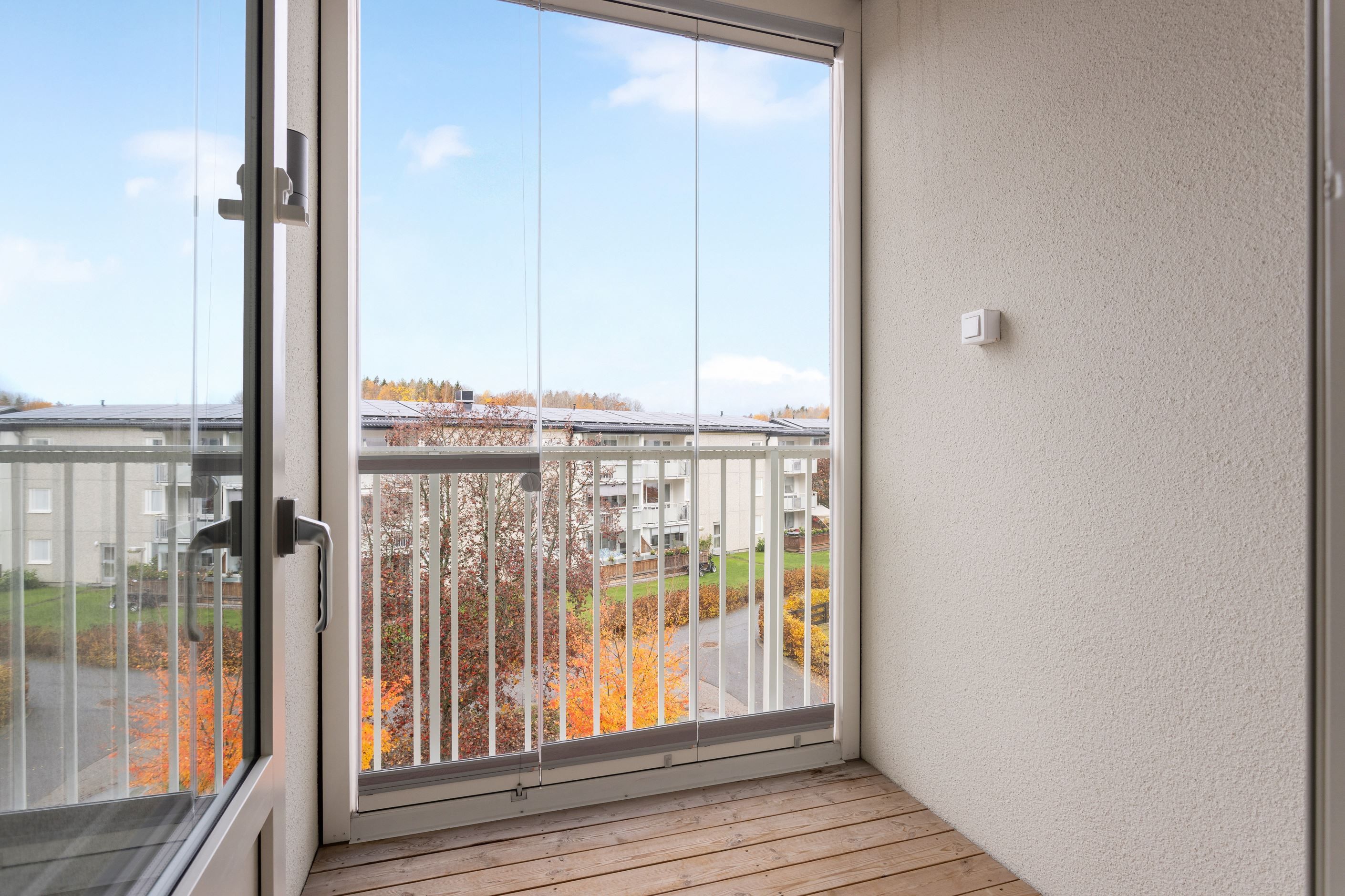 Lilla balkongen, ca 3 kvm