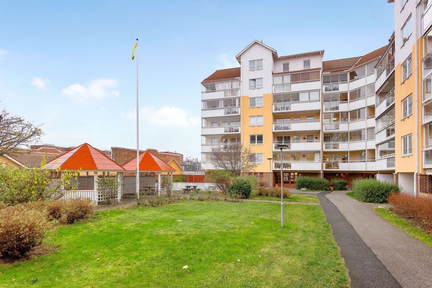 Föreningens innergård.