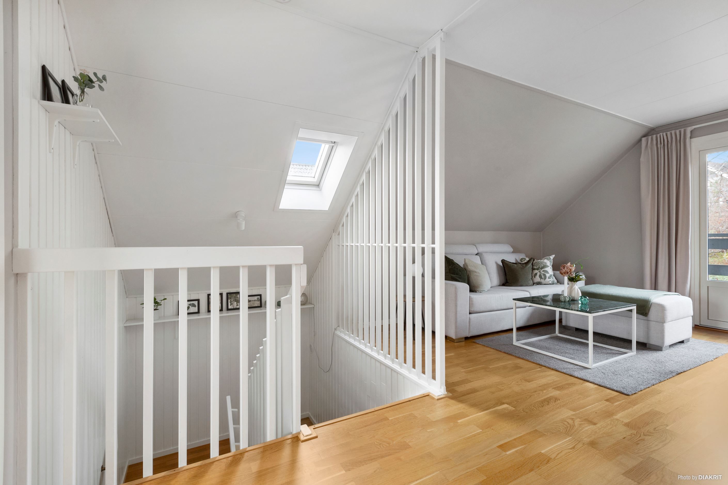 Passage / TV-/allrum - övre plan