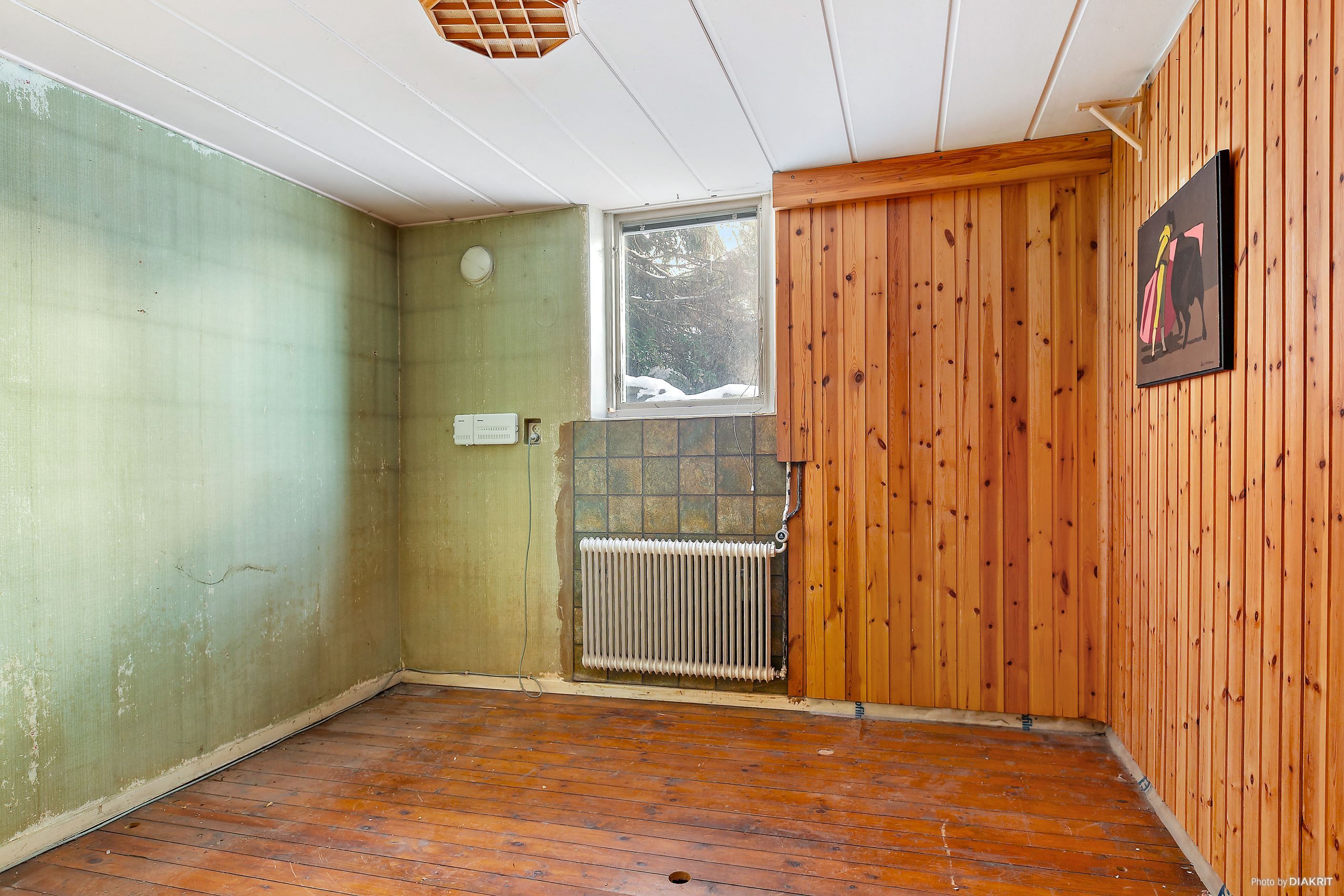 Arbets-/hobbyrum - källarplan