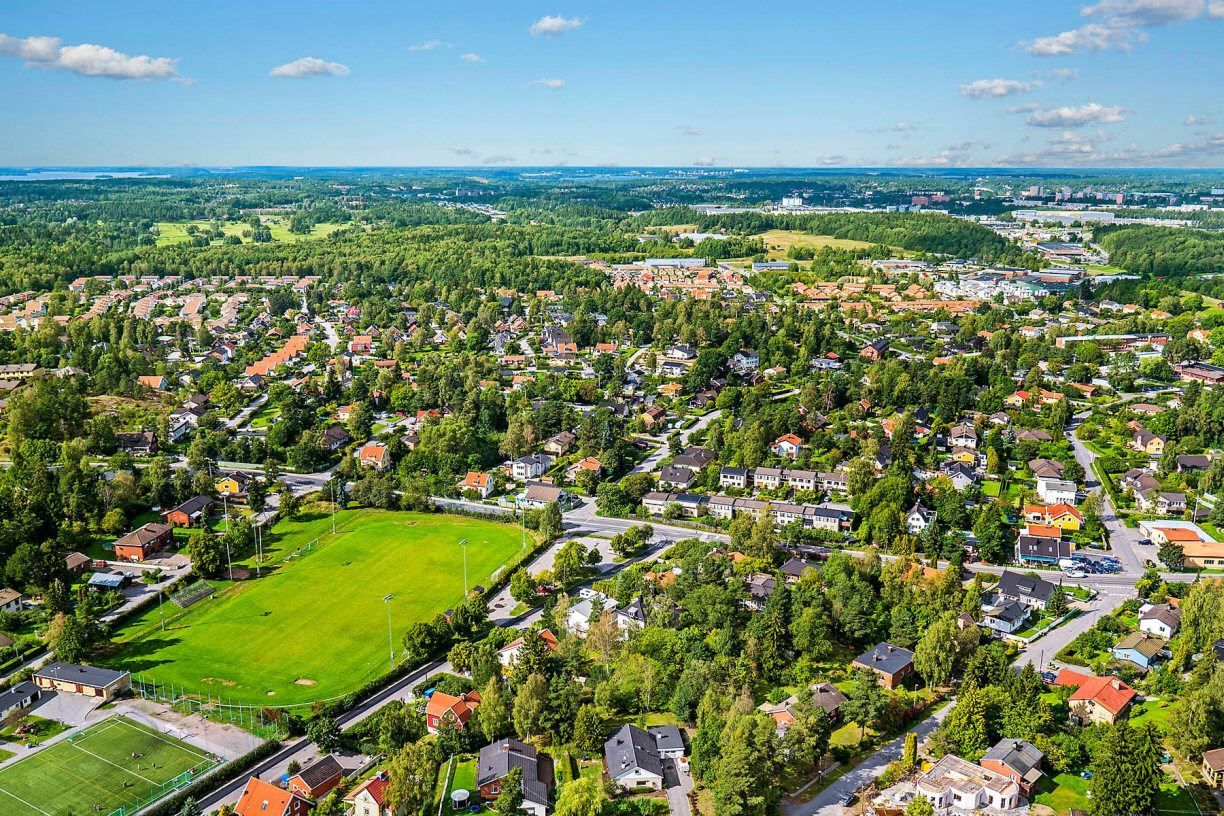 Strömvallen fotbollsplaner i Skälby