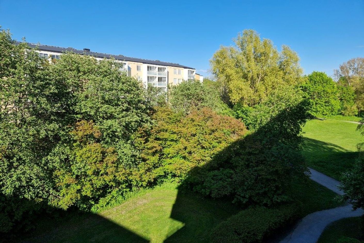 Utsikt från balkong