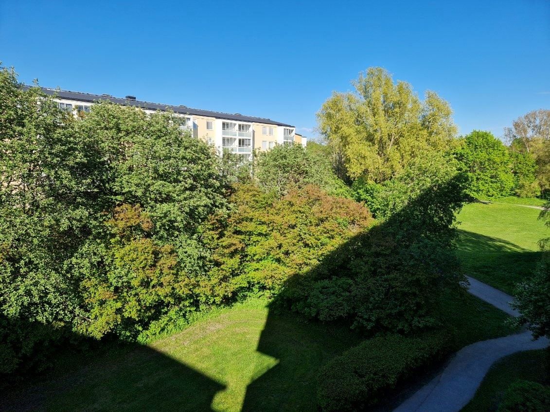 Utsikt från balkong