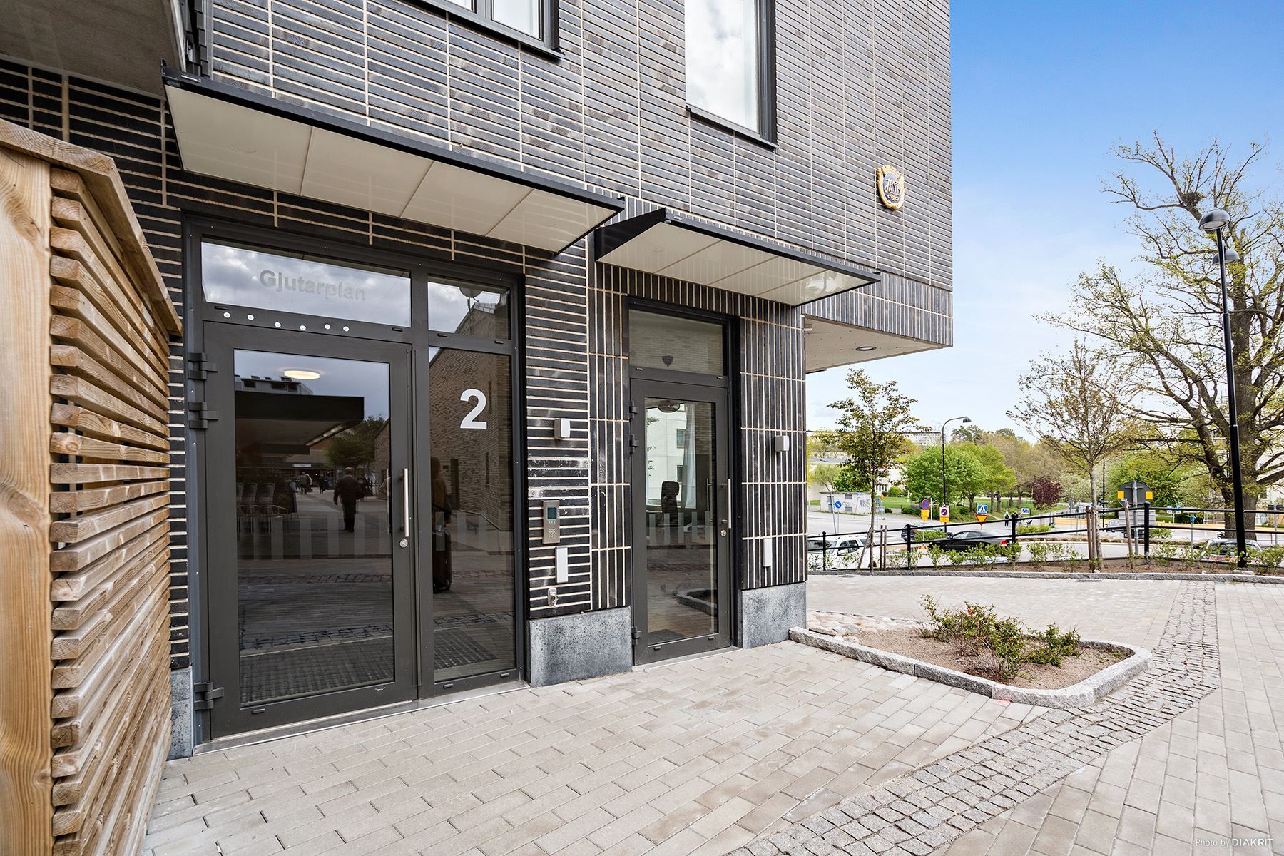 Entré in till byggnaden