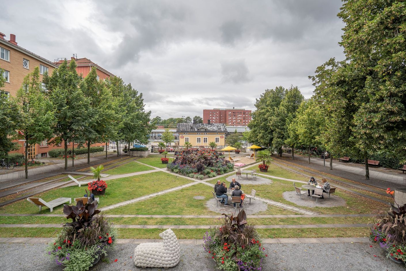 En av parkerna i Jakobsberg
